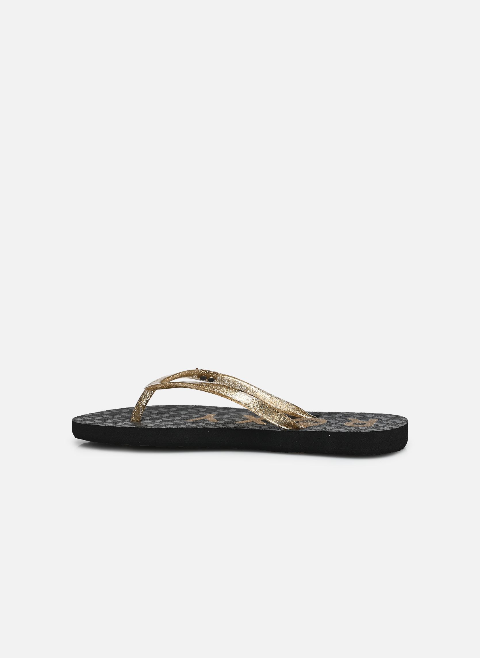 Slippers RG Viva Sparkle meisjes zwart Roxy Slippers RG Viva Sparkle meisjes zwart Black/gold