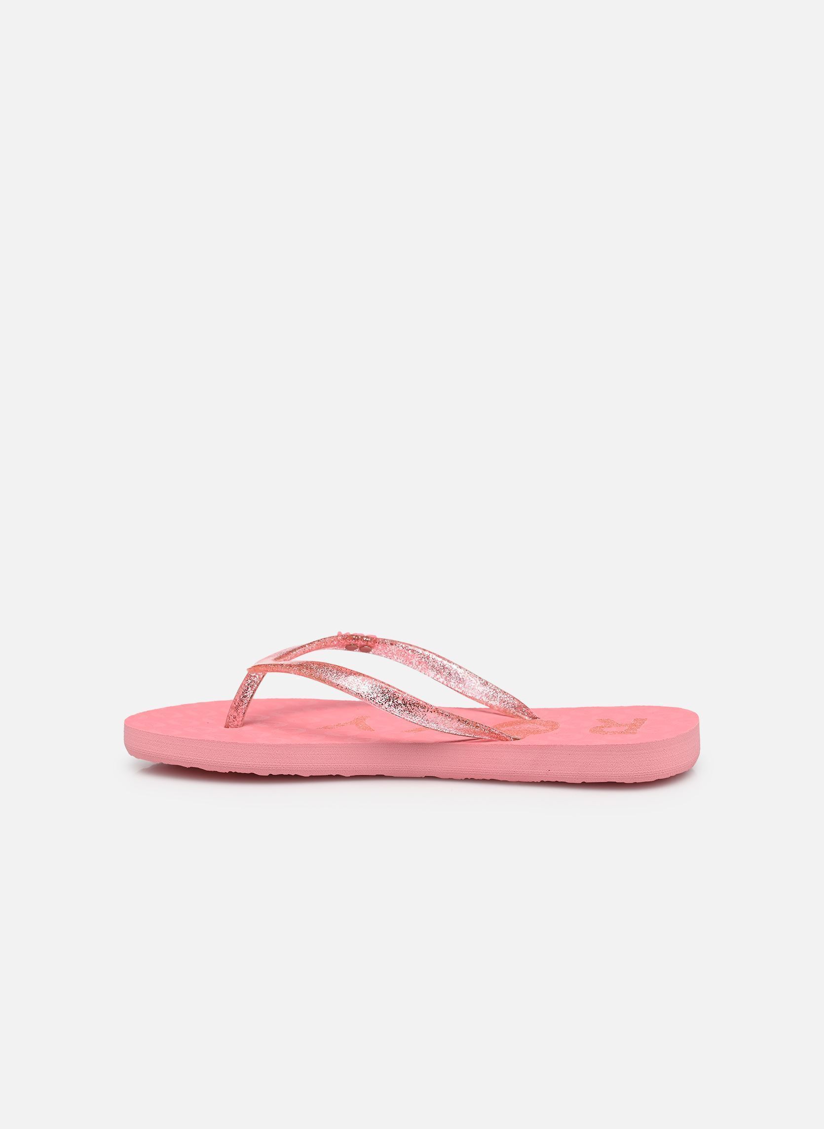 Slippers RG Viva Sparkle meisjes roze Roxy Slippers RG Viva Sparkle meisjes roze Plumeria
