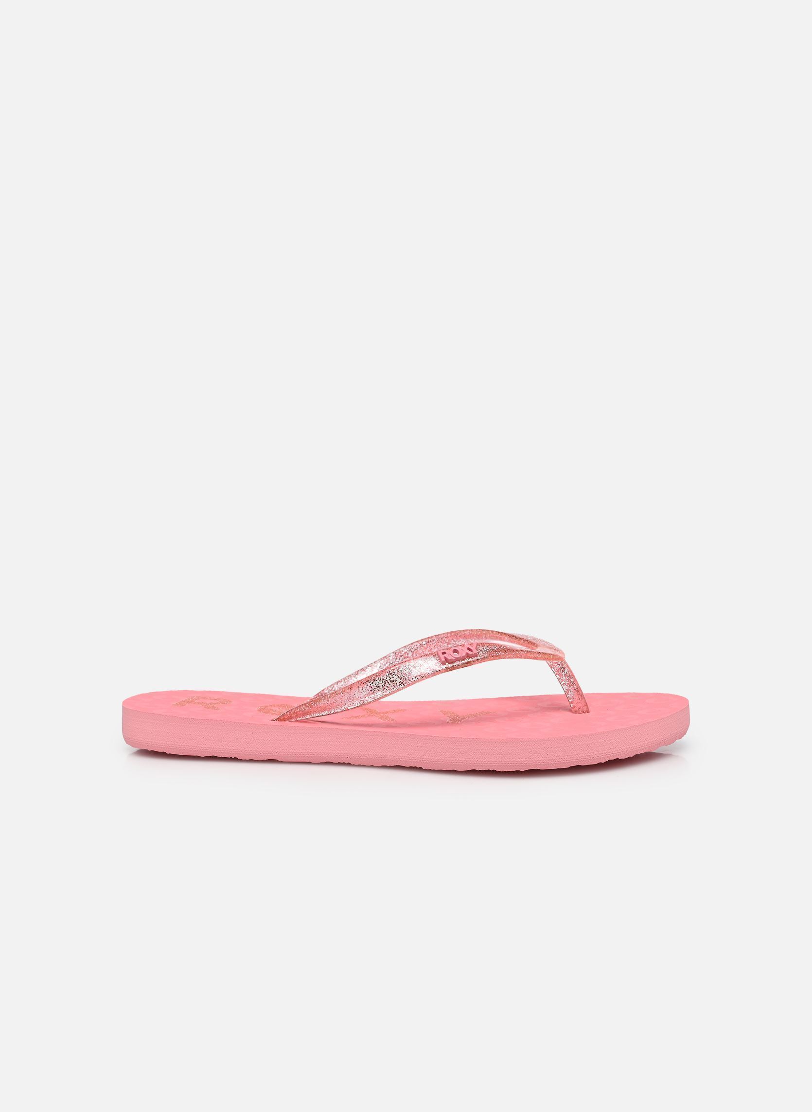 Slippers RG Viva Sparkle meisjes roze Roxy Slippers RG Viva Sparkle meisjes roze Plumeria