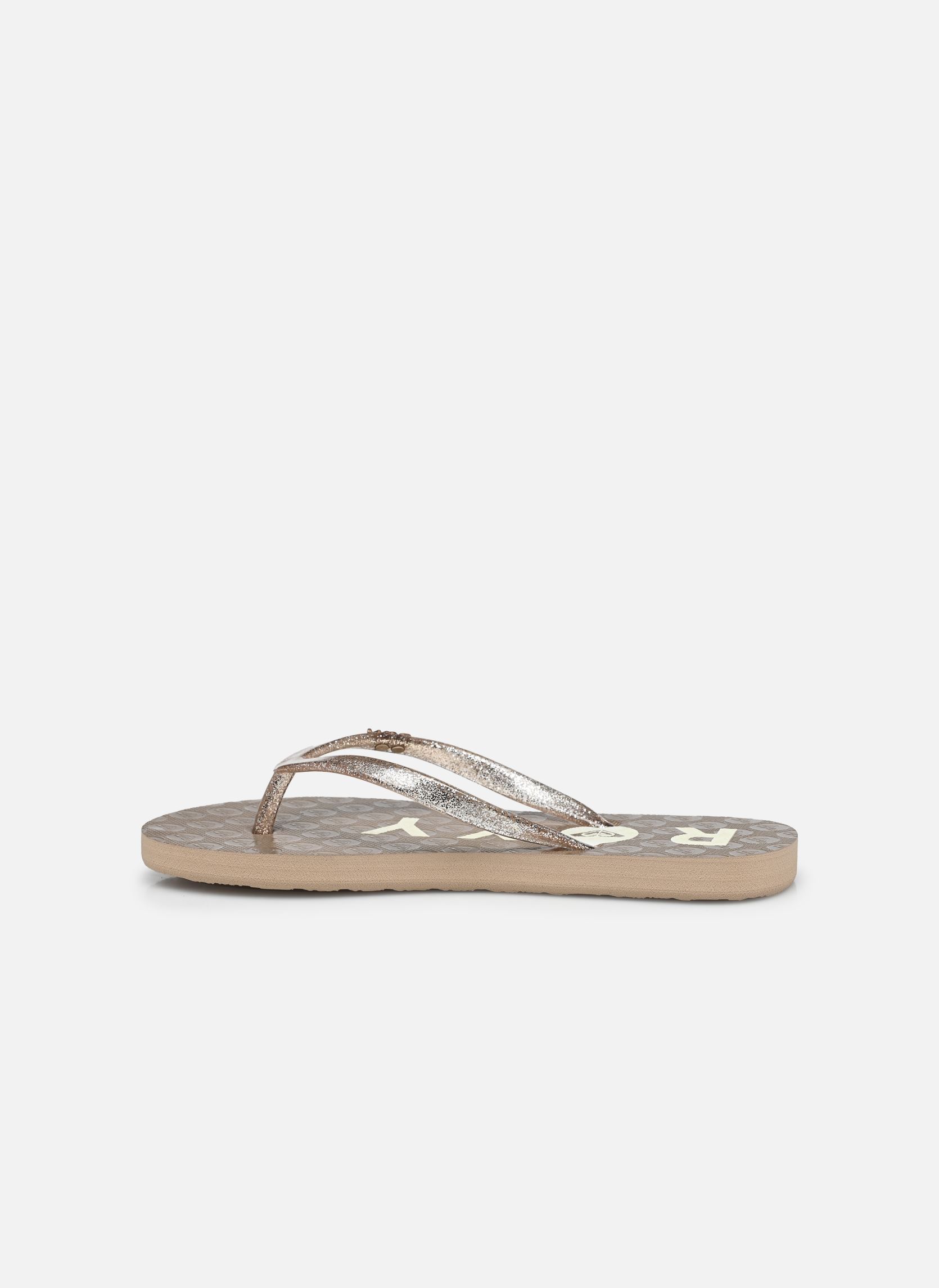 Chanclas RG Viva Sparkle niña oro y bronce Roxy Chanclas RG Viva Sparkle niña oro y bronce White/gold