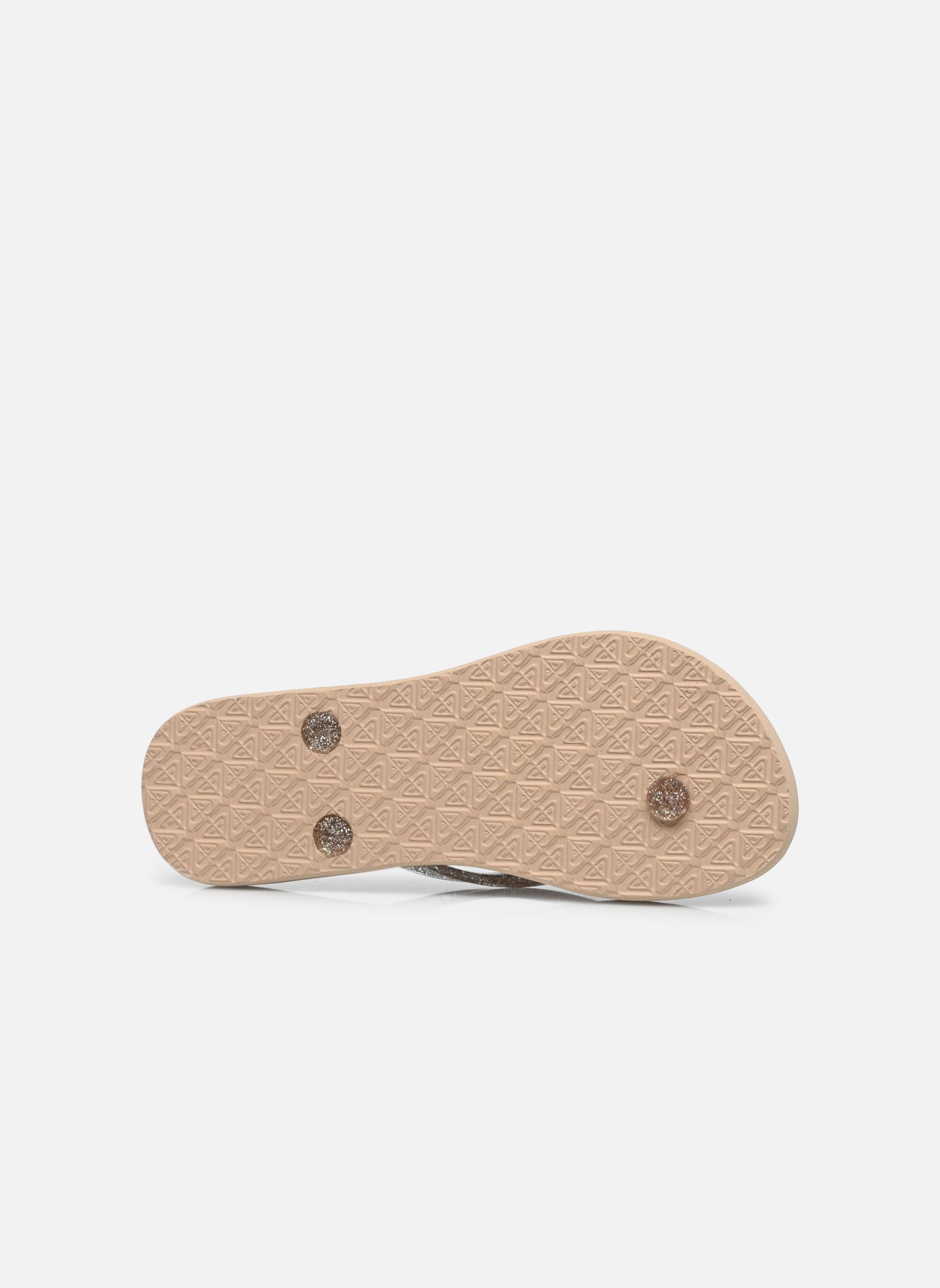 Chanclas RG Viva Sparkle niña oro y bronce Roxy Chanclas RG Viva Sparkle niña oro y bronce White/gold