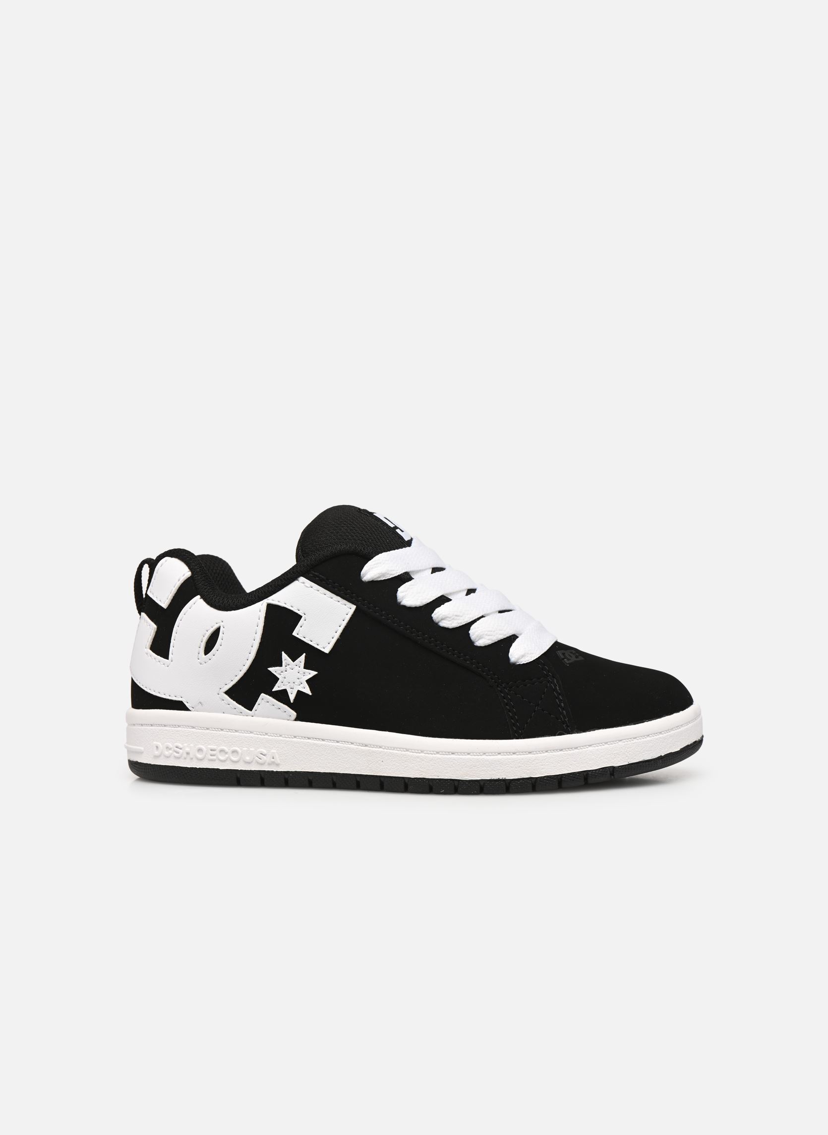 Niedrige Sneaker Court Graffik Enfant schwarz DC Shoes Niedrige Sneaker Court Graffik Enfant schwarz Black White