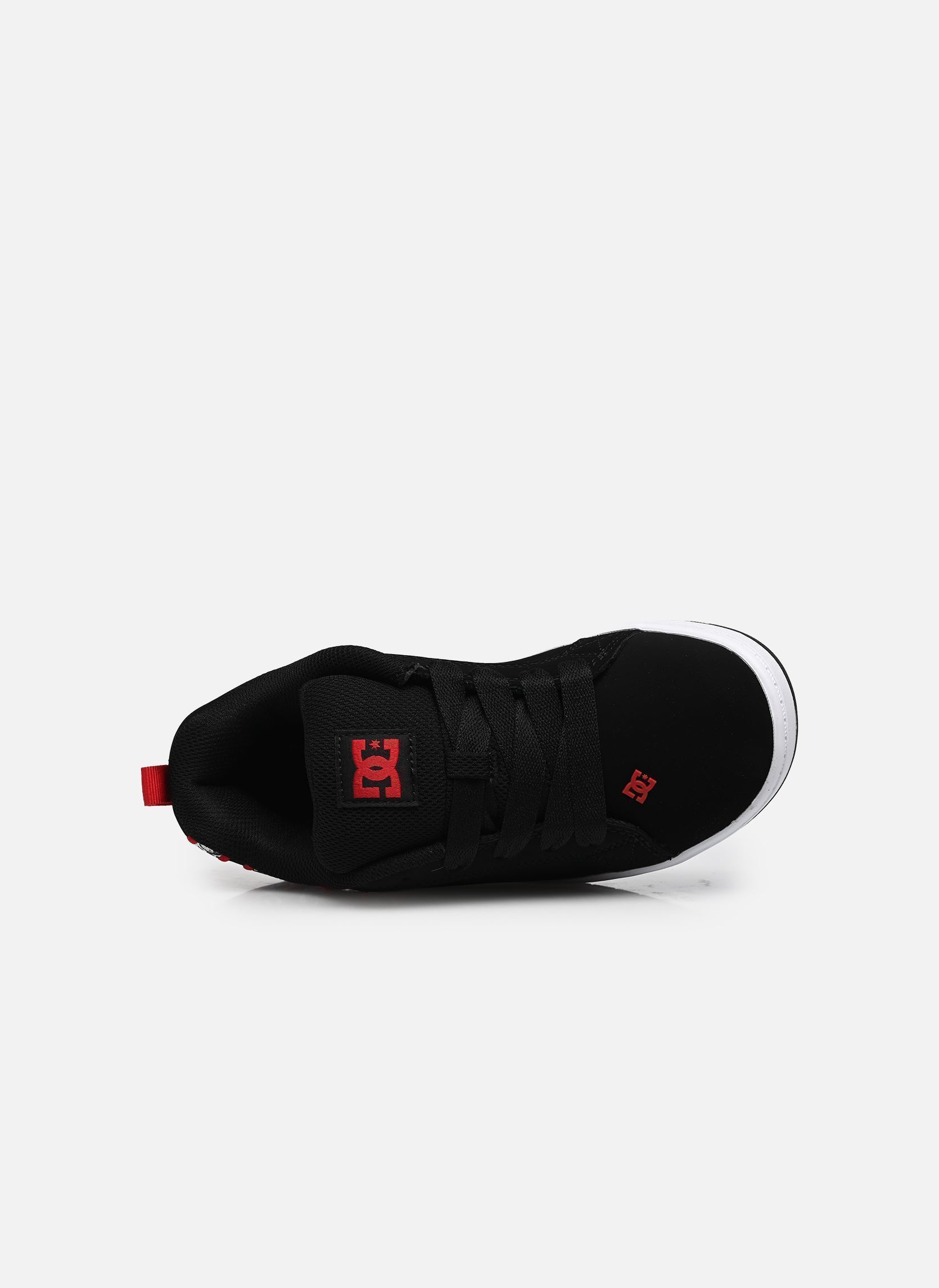Niedrige Sneaker Court Graffik Enfant jungen schwarz DC Shoes Niedrige Sneaker Court Graffik Enfant jungen schwarz BLACK/WHITE/RED