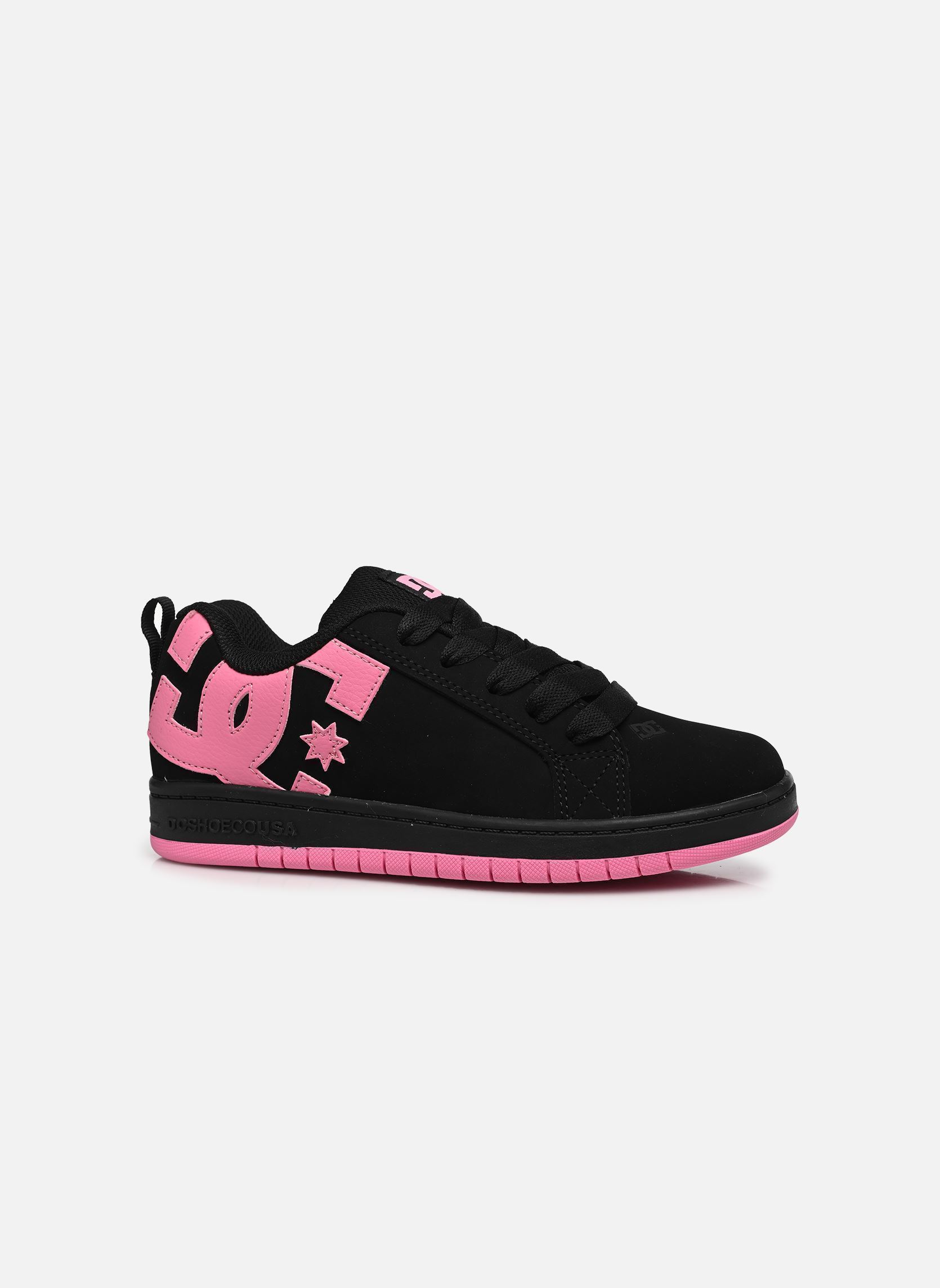 Niedrige Sneaker Court Graffik Enfant mädchen schwarz DC Shoes Niedrige Sneaker Court Graffik Enfant mädchen schwarz BLACK/PINK