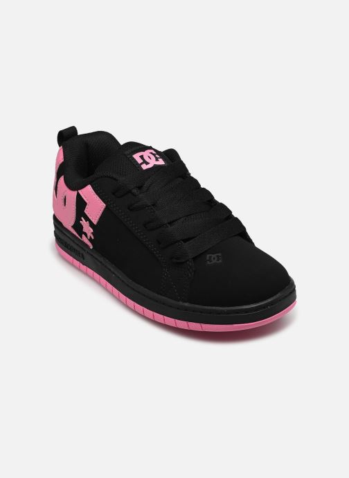 DC Shoes Baskets basses Court Graffik Enfant fille noir