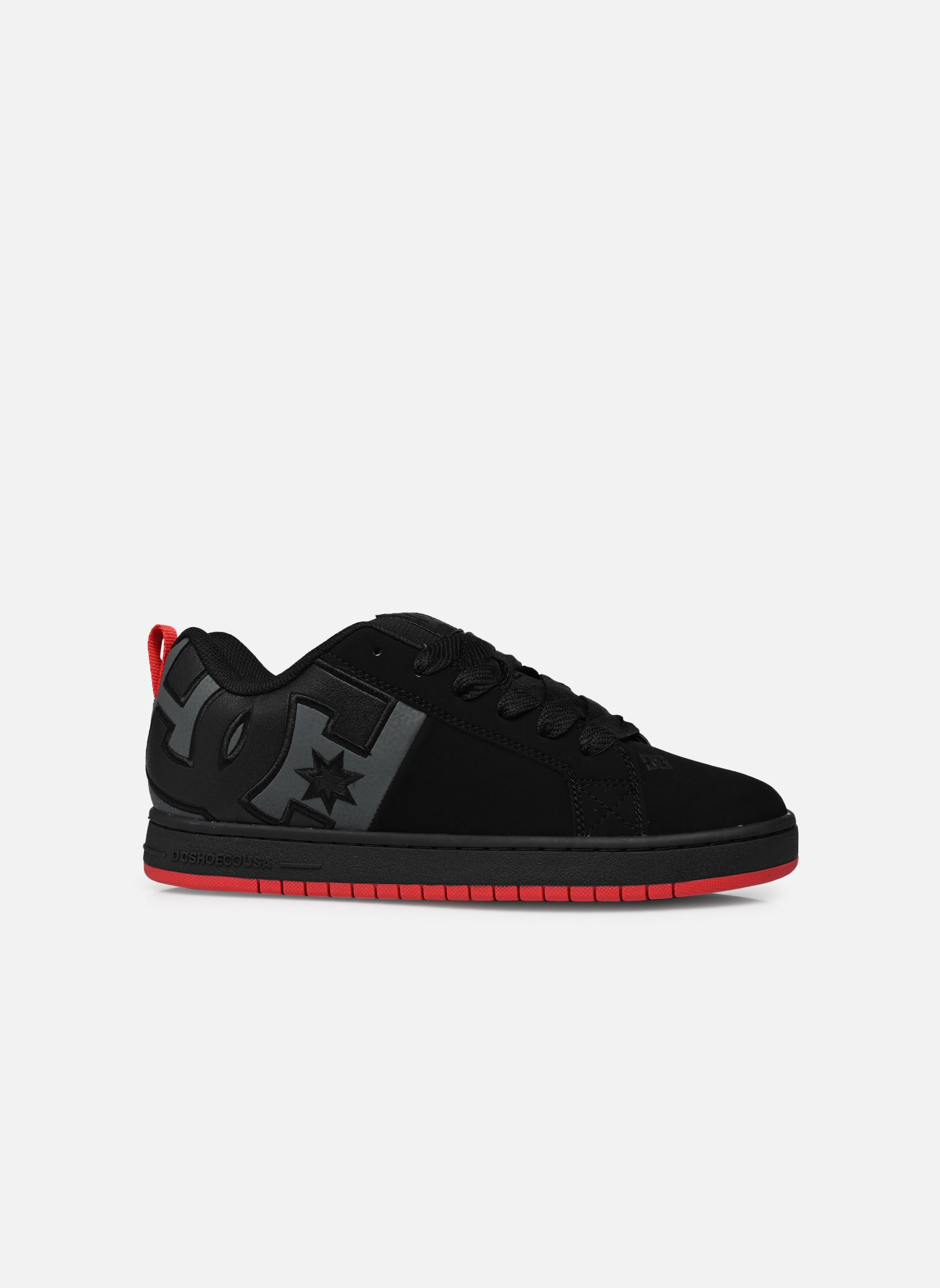 Knöchelhohe Sneaker Court Graffik Sq herren schwarz DC Shoes Knöchelhohe Sneaker Court Graffik Sq herren schwarz BLACK/GREY/RED