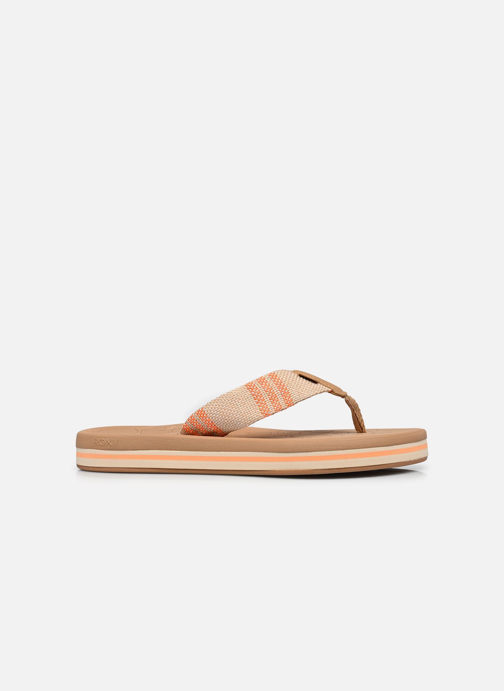 Flip-Flops Colbee Hi damen braun Roxy Flip-Flops Colbee Hi damen braun Orange