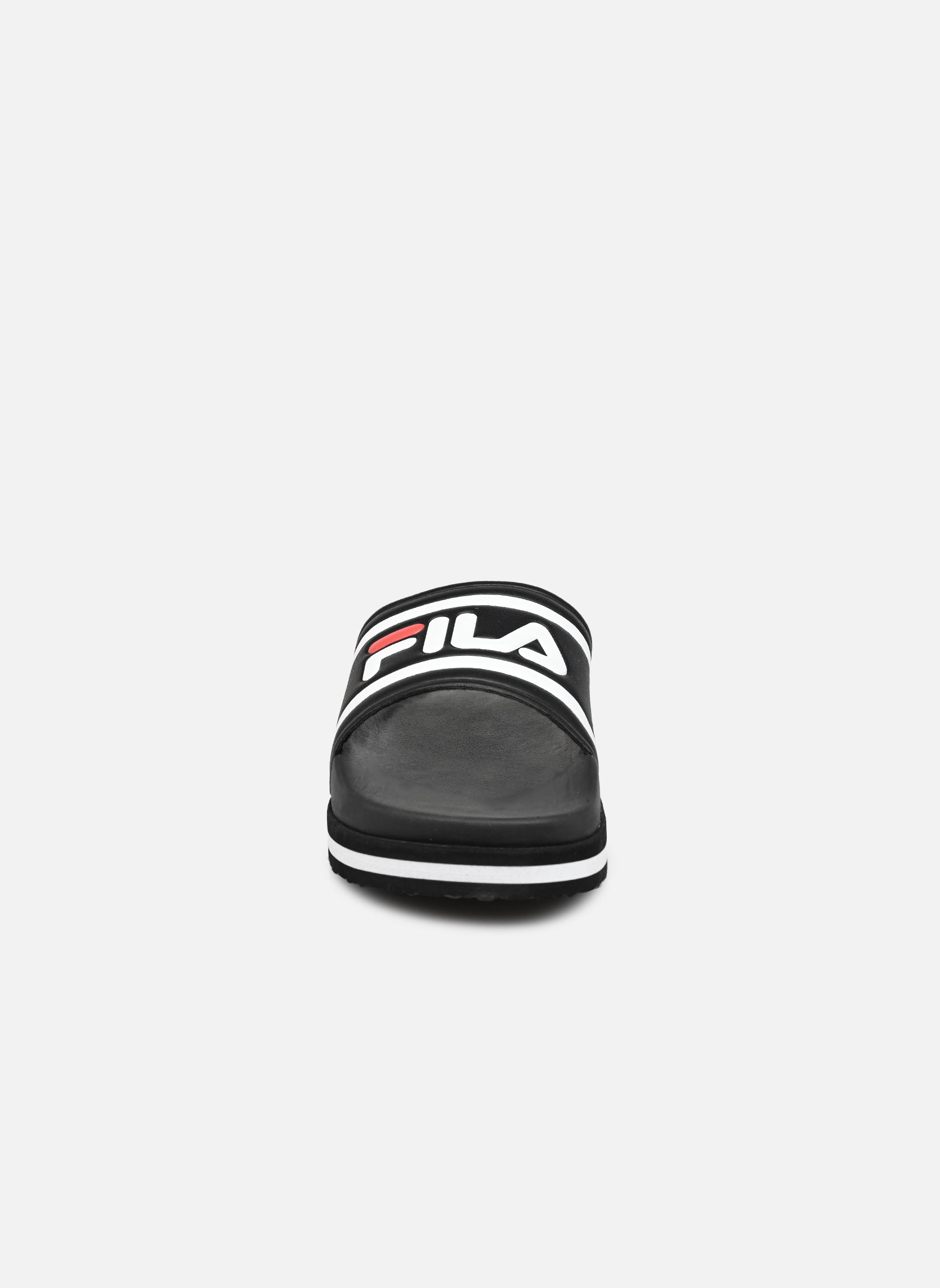 Sandales de plage Morro Bay Zeppa Wmn femme noir FILA Sandales de plage Morro Bay Zeppa Wmn femme noir Black