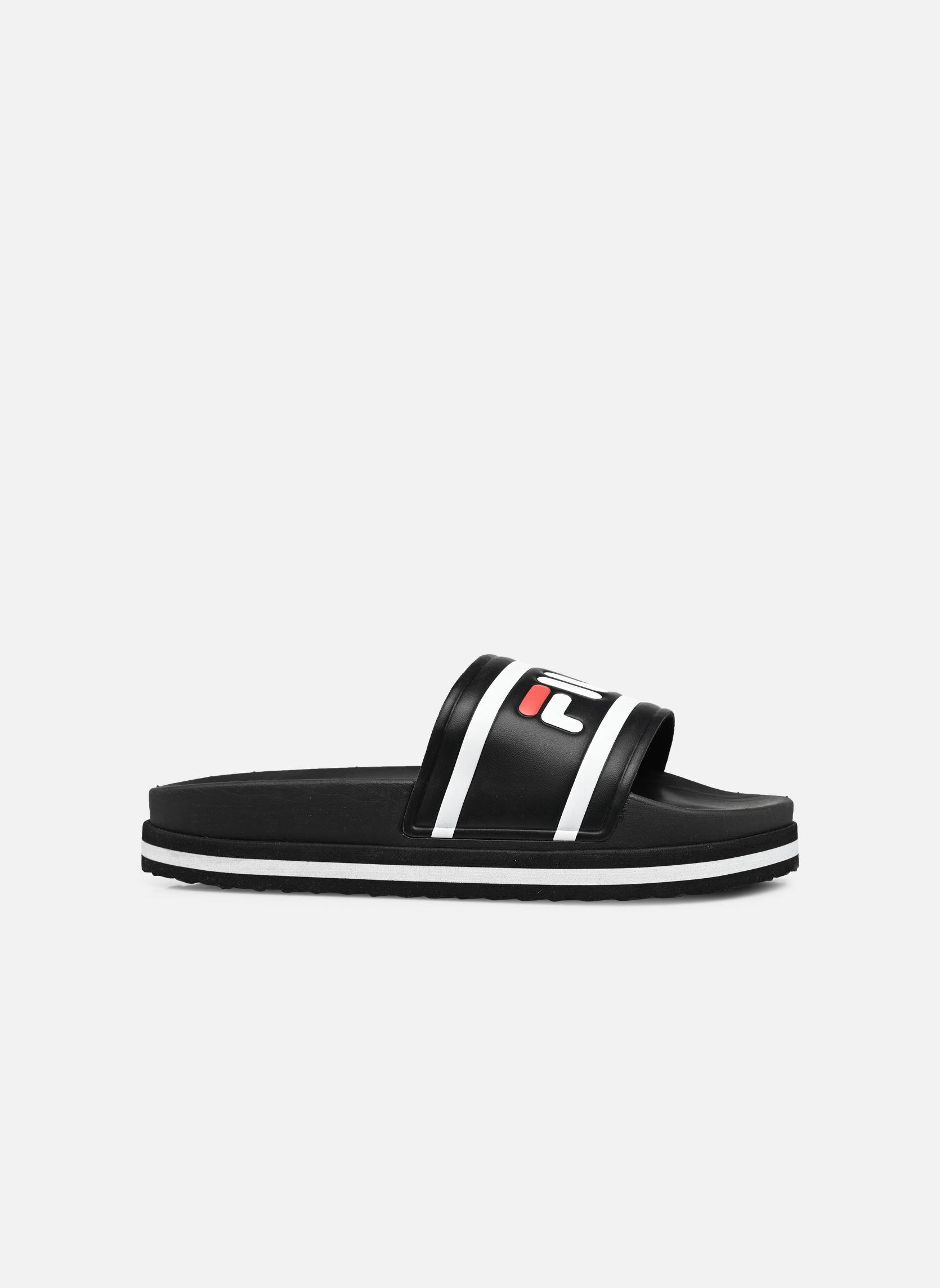 Sandales de plage Morro Bay Zeppa Wmn femme noir FILA Sandales de plage Morro Bay Zeppa Wmn femme noir Black