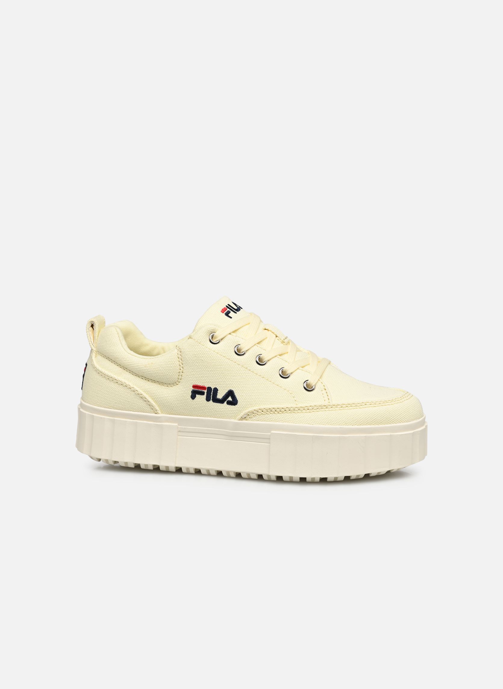 Niedrige Sneaker Sandblast L Wmn damen gelb FILA Niedrige Sneaker Sandblast L Wmn damen gelb Pear Sorbet