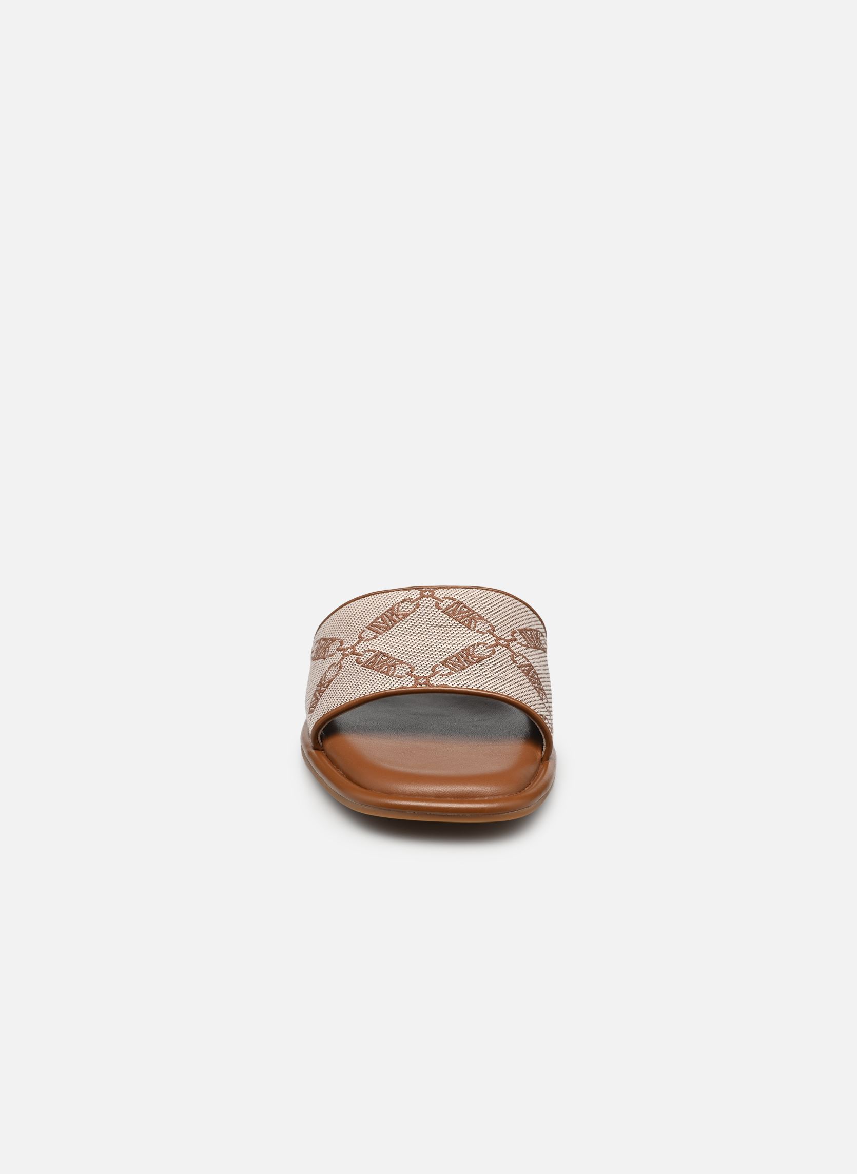 Pantoletten HAYWORTH SLIDE damen braun Michael Michael Kors Pantoletten HAYWORTH SLIDE damen braun Nat/Lugg