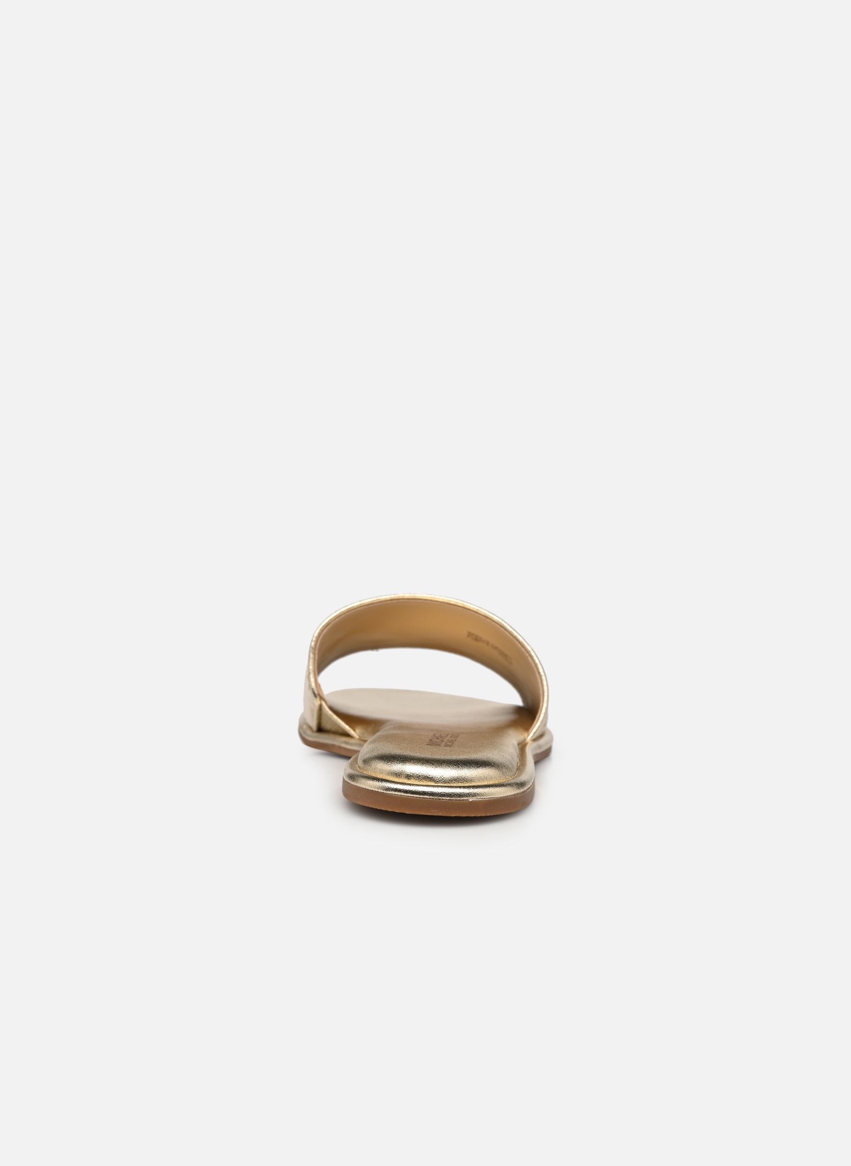 Pantoletten HAYWORTH SLIDE damen gold und bronze Michael Michael Kors Pantoletten HAYWORTH SLIDE damen gold und bronze Nat/Palegold