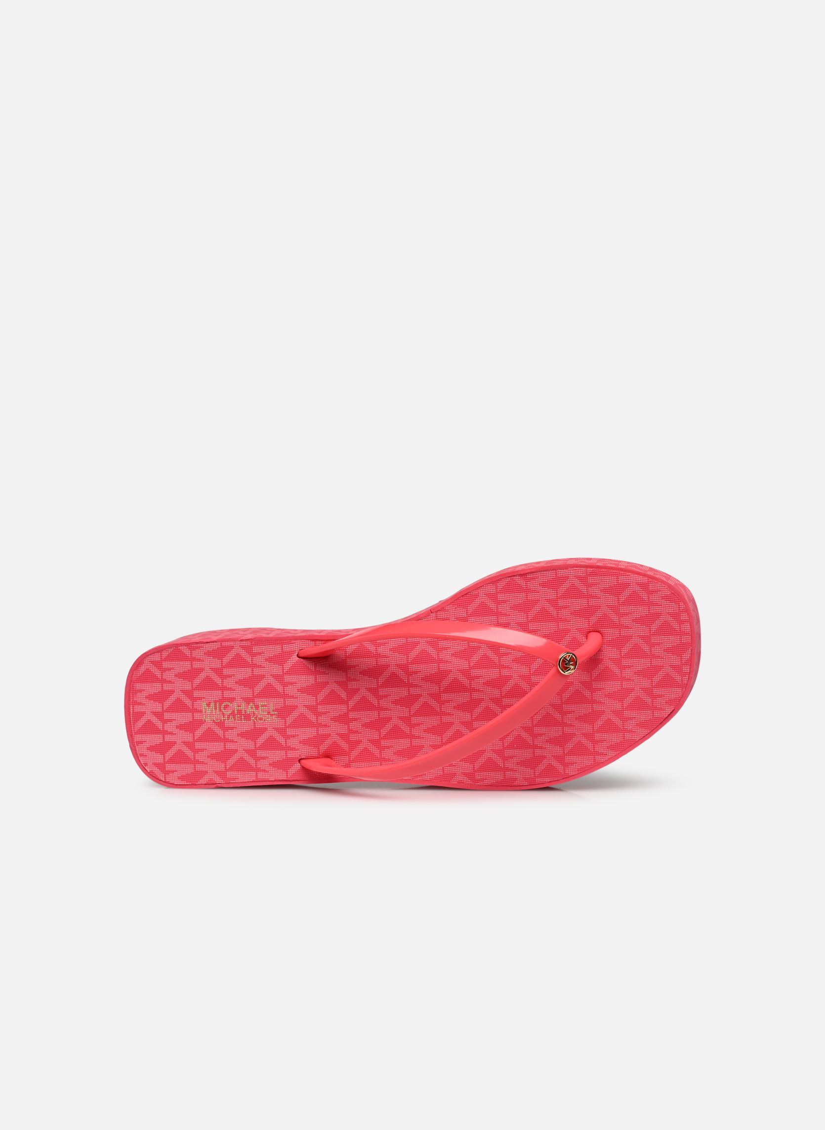 Tongs LILO FLIP FLOP femme rose Michael Michael Kors Tongs LILO FLIP FLOP femme rose Geranium