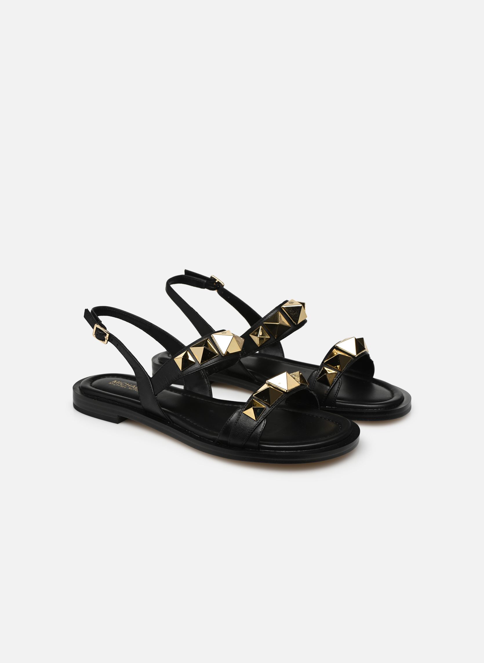 Sandalen WREN FLAT SANDAL damen schwarz Michael Michael Kors Sandalen WREN FLAT SANDAL damen schwarz Black