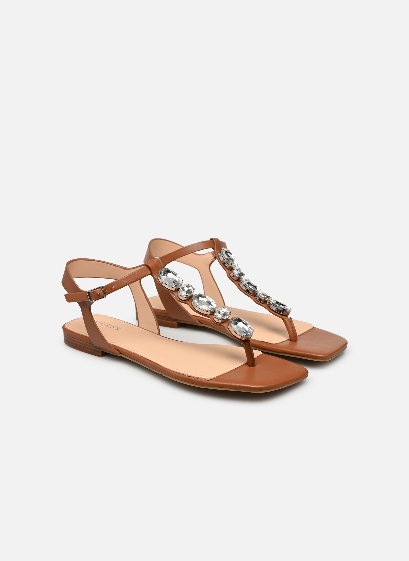 Sandalen SEFORA damen braun Guess Sandalen SEFORA damen braun CUOIO