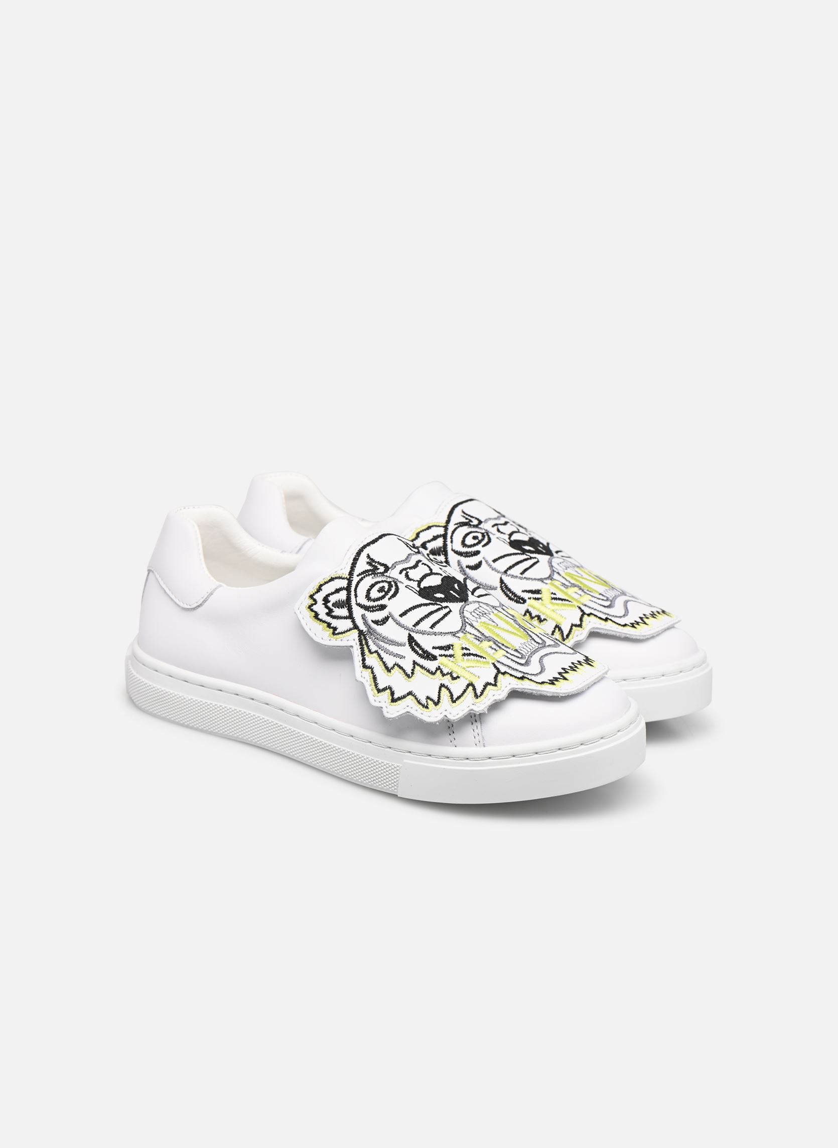Baskets basses Sneakers - K59039 - Enfant Mixte blanc Kenzo Baskets basses Sneakers - K59039 - Enfant Mixte blanc 10B - BLANC