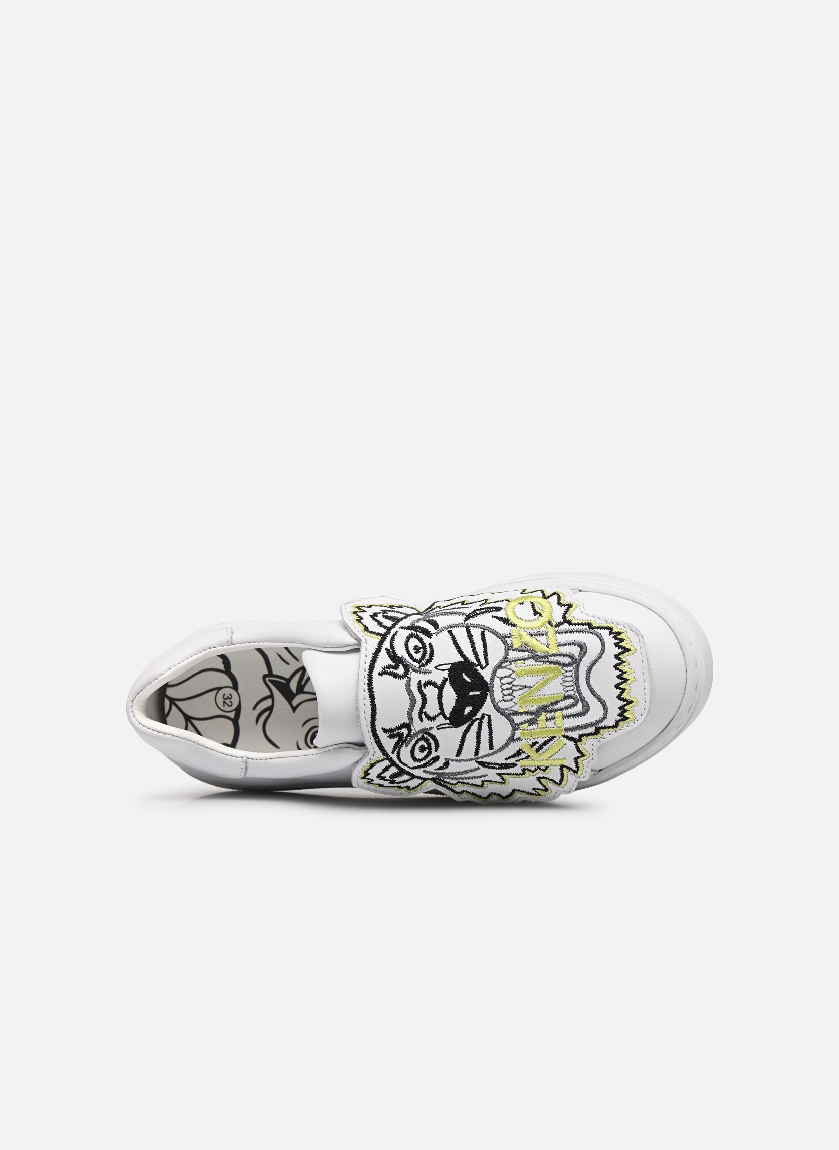 Baskets basses Sneakers - K59039 - Enfant Mixte blanc Kenzo Baskets basses Sneakers - K59039 - Enfant Mixte blanc 10B - BLANC