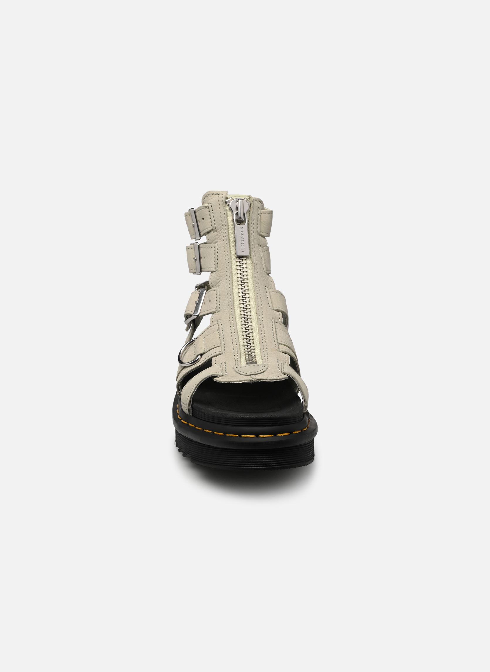 Keil- und Plateausandalen Olson damen grün Dr. Martens Keil- und Plateausandalen Olson damen grün SMOKED MINT TUMBLED NUBUCK