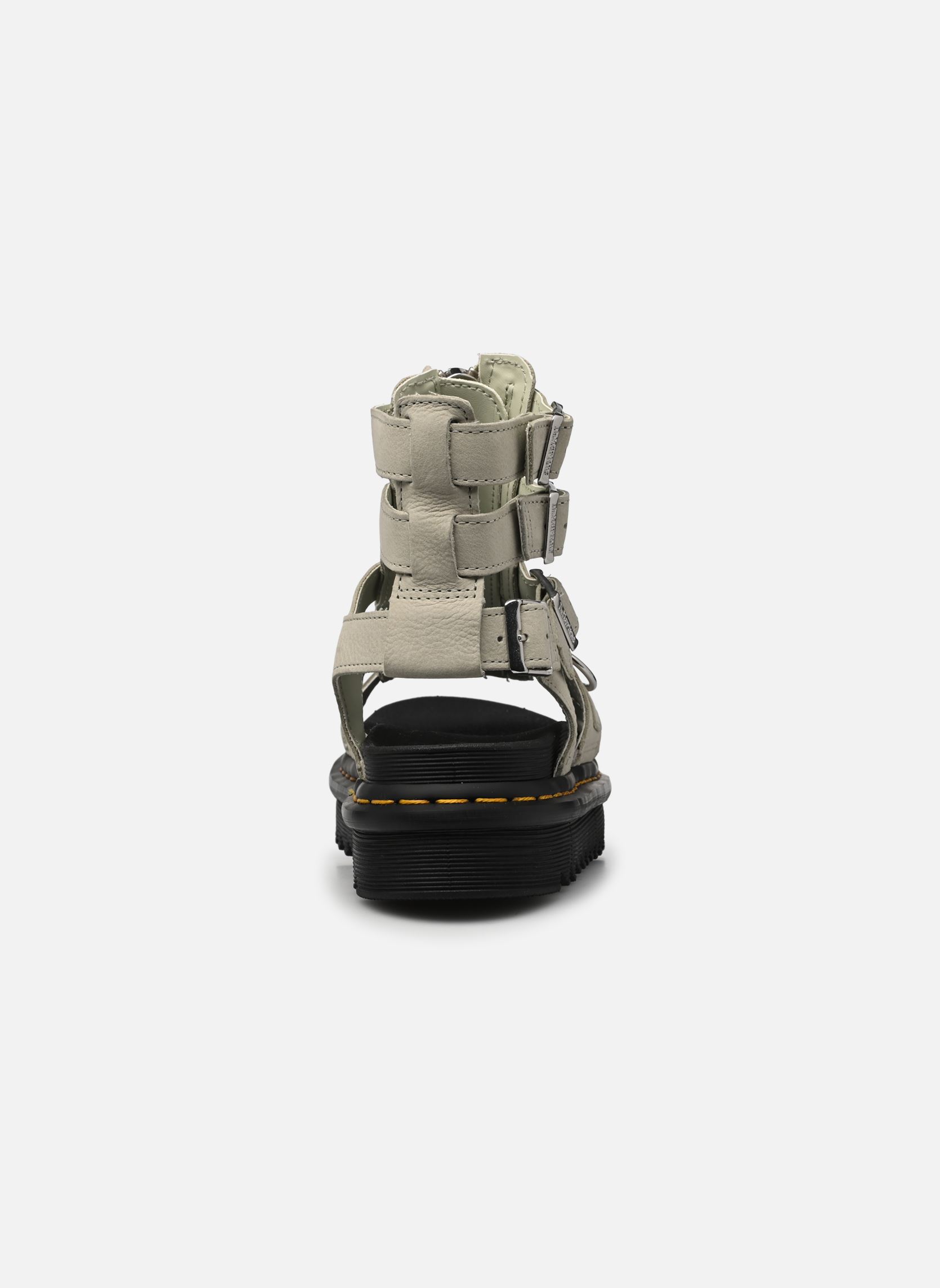 Keil- und Plateausandalen Olson damen grün Dr. Martens Keil- und Plateausandalen Olson damen grün SMOKED MINT TUMBLED NUBUCK