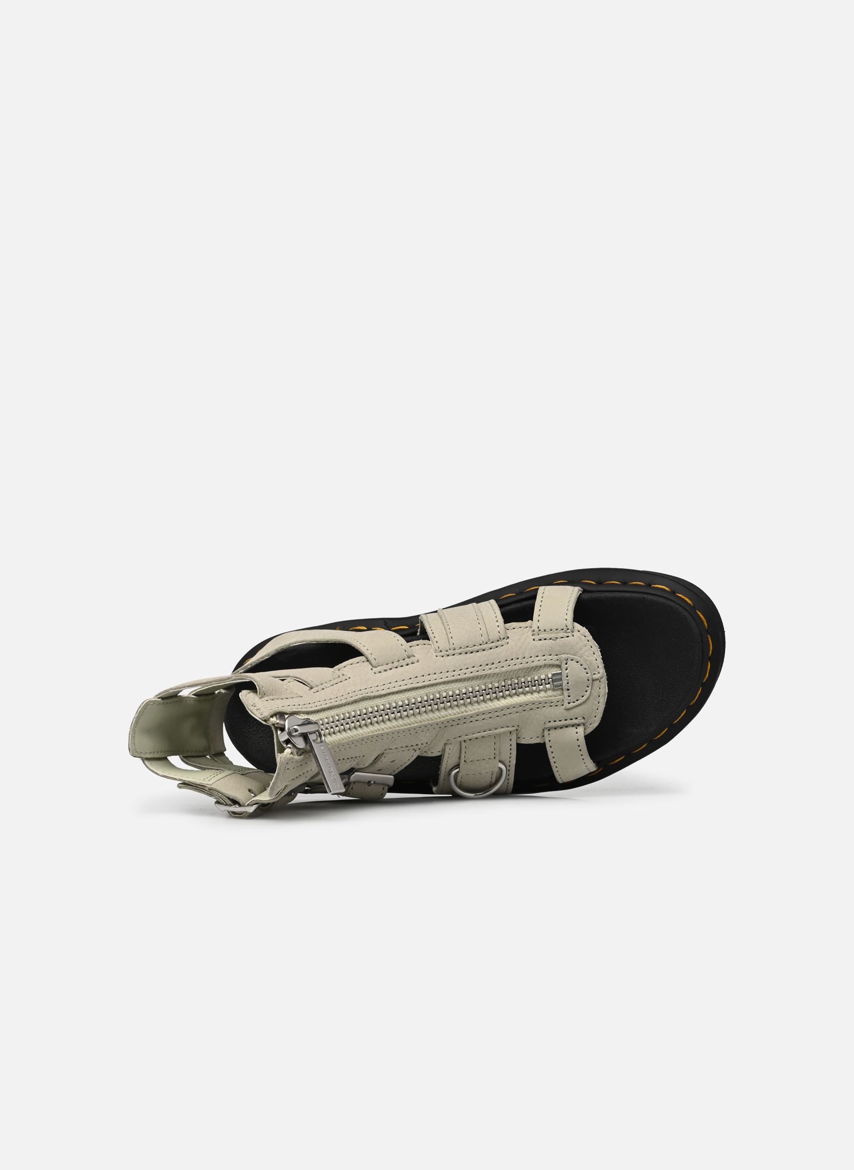 Keil- und Plateausandalen Olson damen grün Dr. Martens Keil- und Plateausandalen Olson damen grün SMOKED MINT TUMBLED NUBUCK