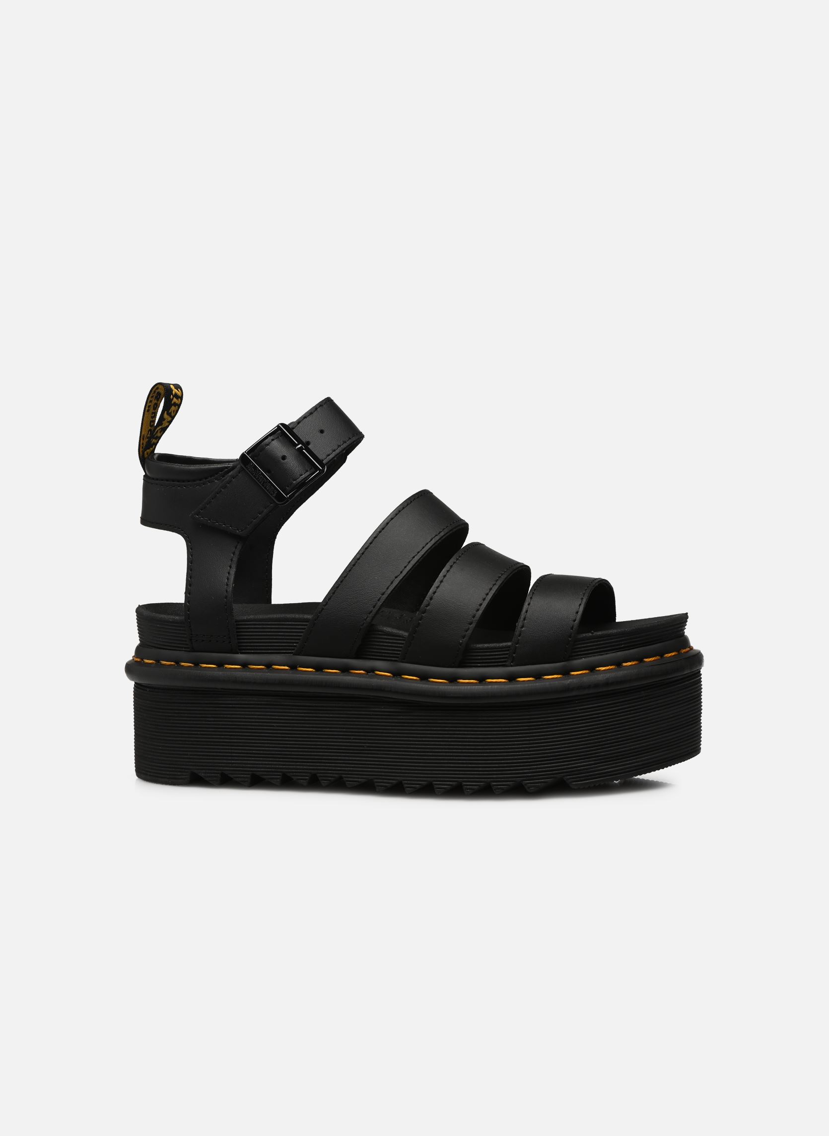 Sandales compensées et plateformes Blaire Quad femme noir Dr. Martens Sandales compensées et plateformes Blaire Quad femme noir BLACK HYDRO