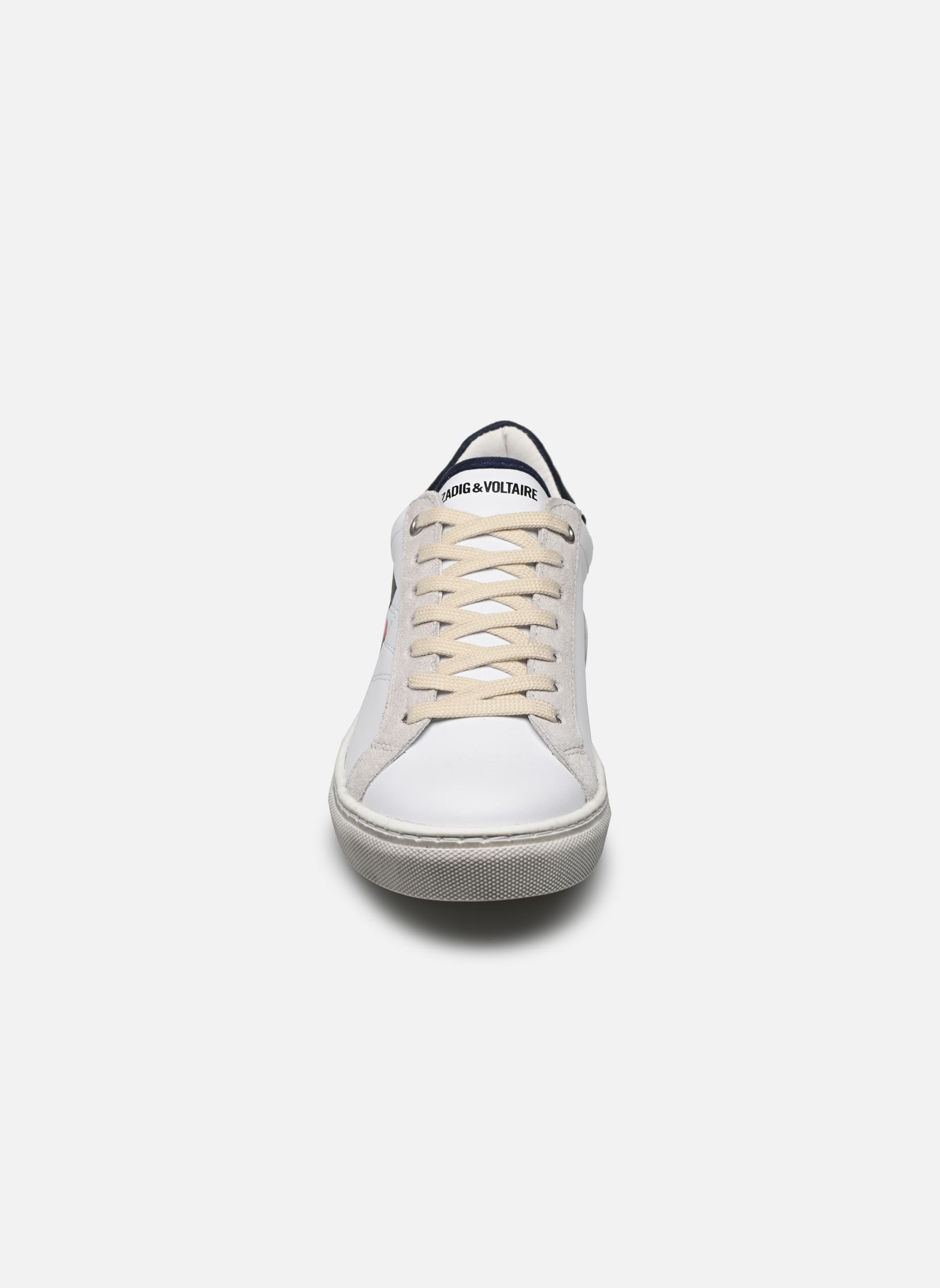 Niedrige Sneaker Sneakers - X19032 - Fille mädchen weiß Zadig & Voltaire Niedrige Sneaker Sneakers - X19032 - Fille mädchen weiß 10B - Blanc