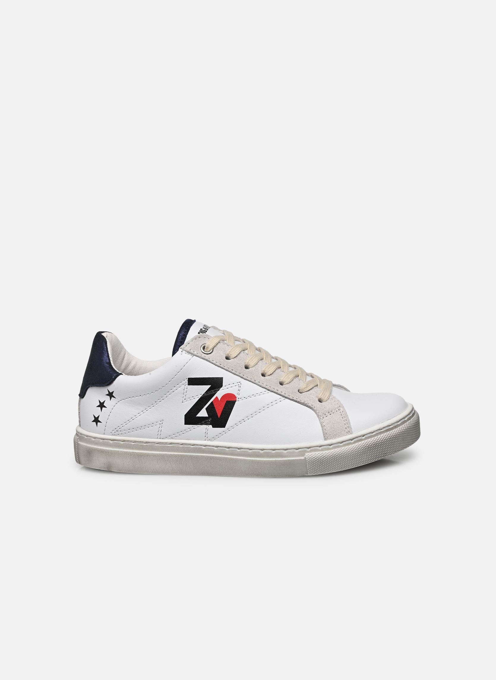 Niedrige Sneaker Sneakers - X19032 - Fille mädchen weiß Zadig & Voltaire Niedrige Sneaker Sneakers - X19032 - Fille mädchen weiß 10B - Blanc