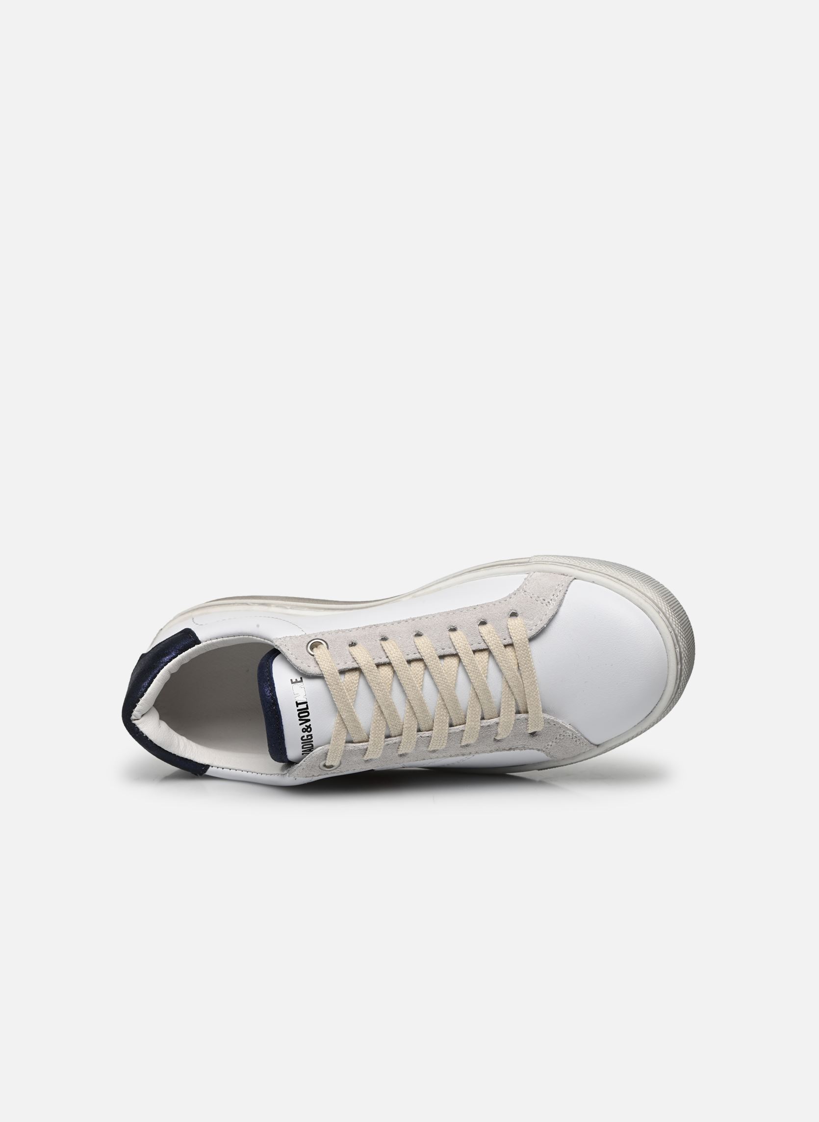 Niedrige Sneaker Sneakers - X19032 - Fille mädchen weiß Zadig & Voltaire Niedrige Sneaker Sneakers - X19032 - Fille mädchen weiß 10B - Blanc