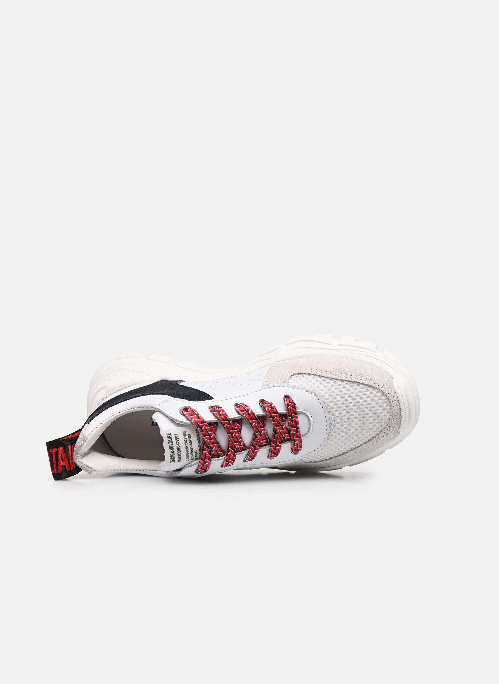 Baskets basses Sneakers - X19033 - Fille fille blanc Zadig & Voltaire Baskets basses Sneakers - X19033 - Fille fille blanc 10B - Blanc