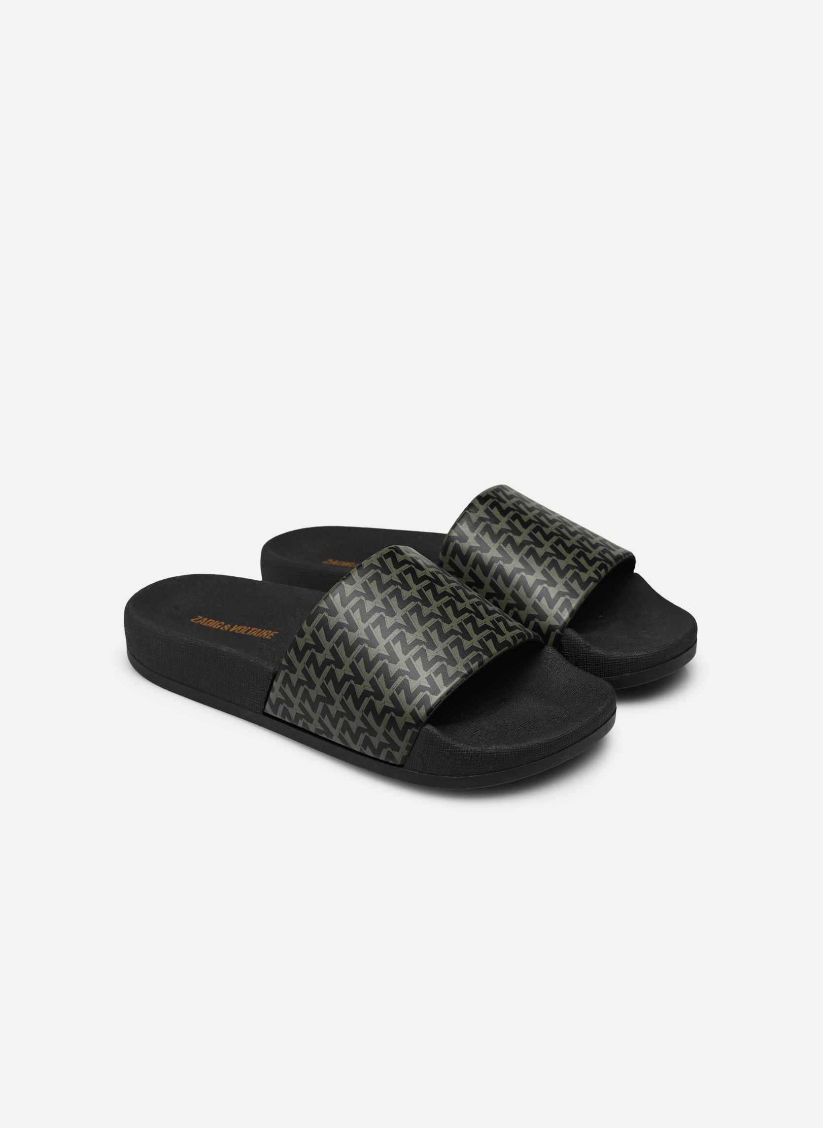 Sandales Claquettes - X29019 - Garçon garçon vert Zadig & Voltaire Sandales Claquettes - X29019 - Garçon garçon vert 655 - Kaki Foncé