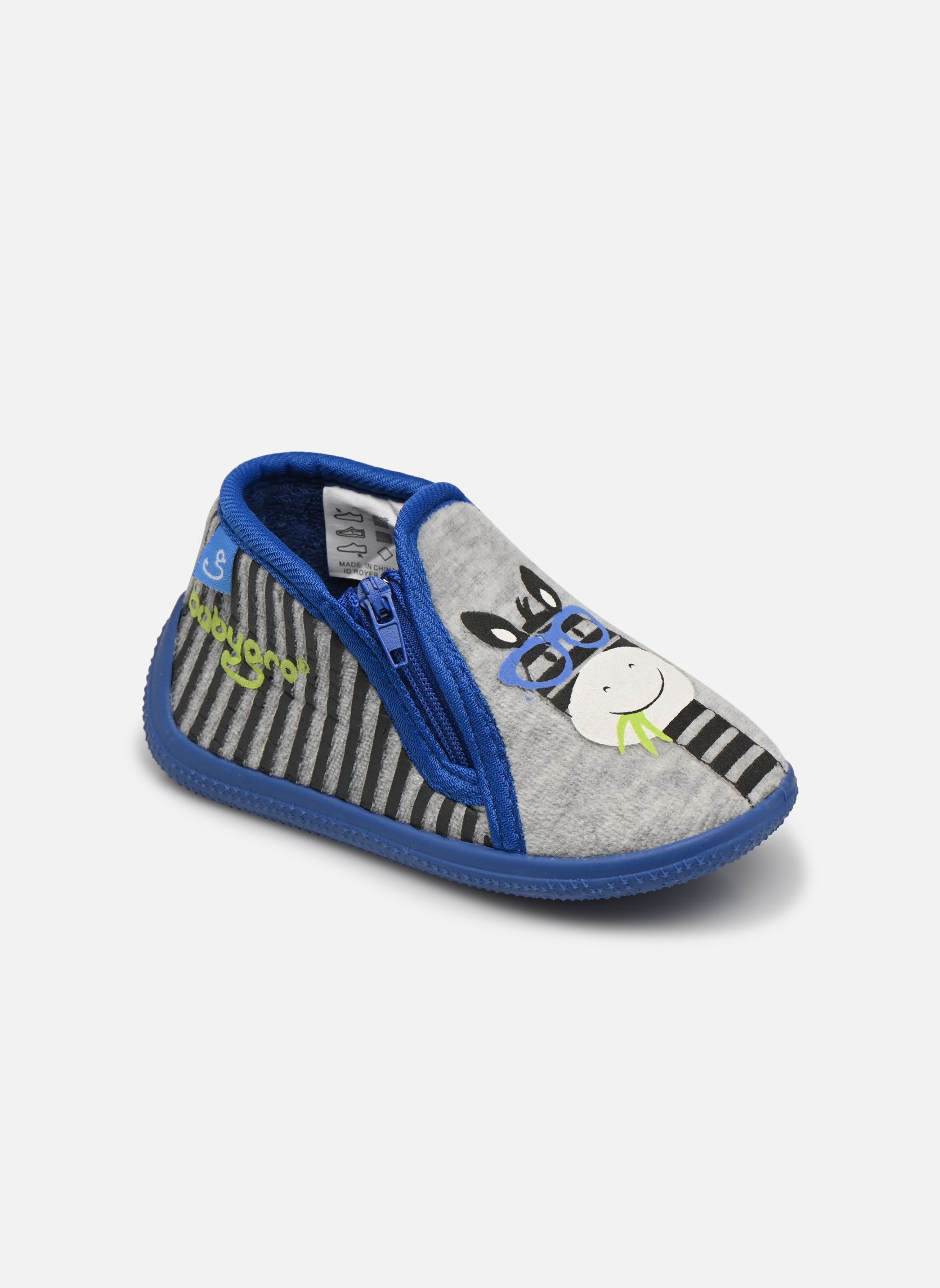 Chaussons Bb Sirou garçon gris Babygro Chaussons Bb Sirou garçon gris GRIS/BLEU