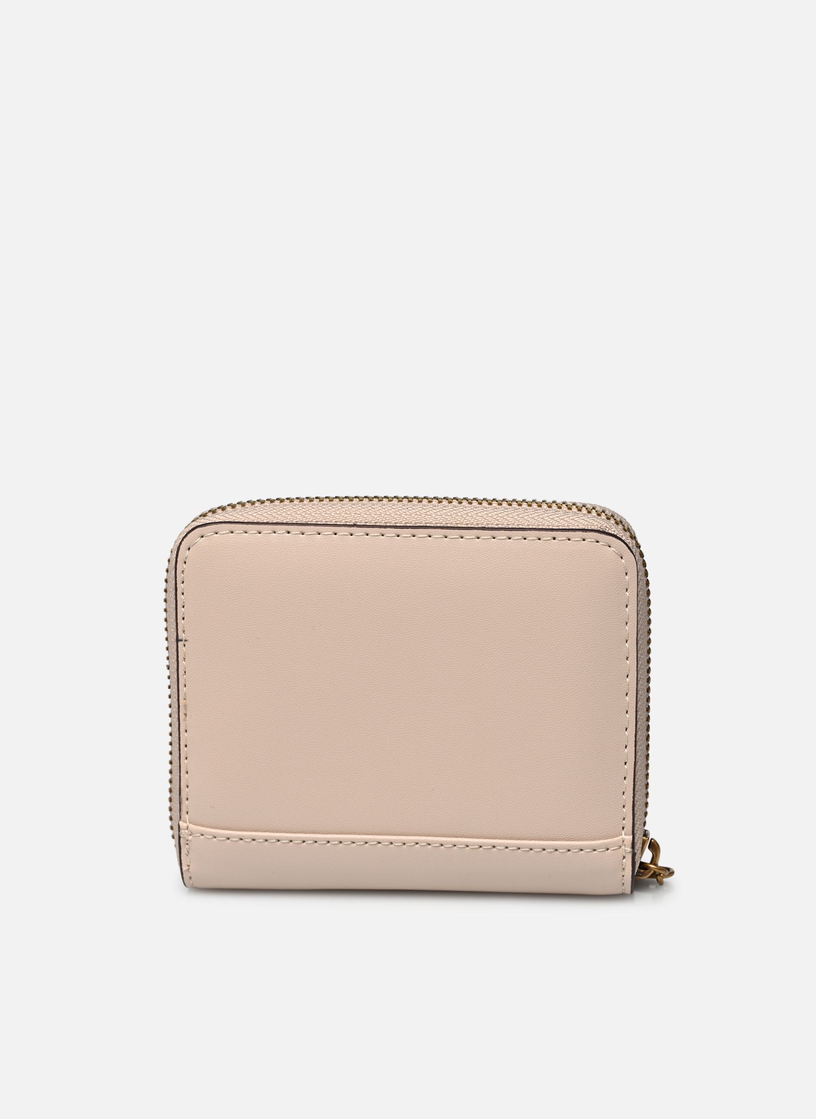 Portemonnees met rits LAUREL SLG SMALL ZIP AROUND dames beige Guess Portemonnees met rits LAUREL SLG SMALL ZIP AROUND dames beige LIGHT RUM