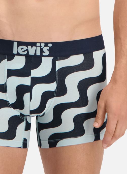Levi's Underwear Levi's Men Seventies Wave Boxer Brief 2P (Multicolore