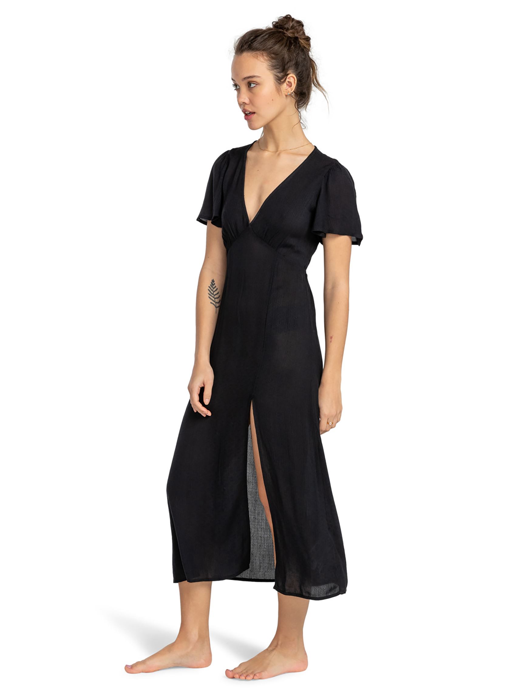 Jurken Jet Set dames zwart Billabong Jurken Jet Set dames zwart BLACK PEBBLE