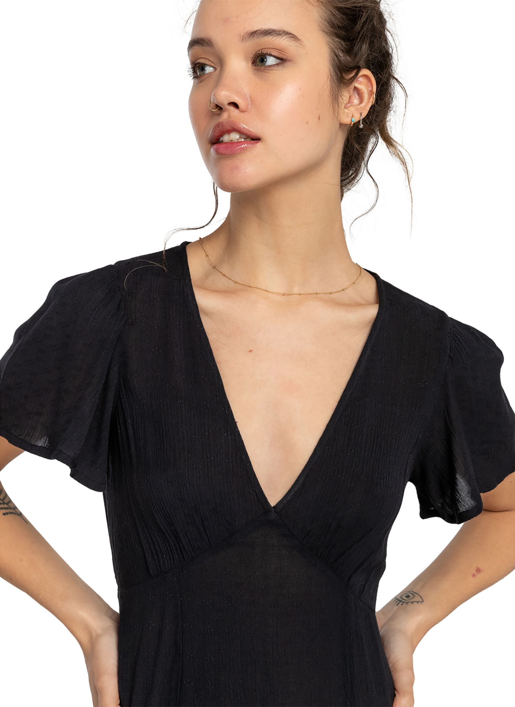 Jurken Jet Set dames zwart Billabong Jurken Jet Set dames zwart BLACK PEBBLE
