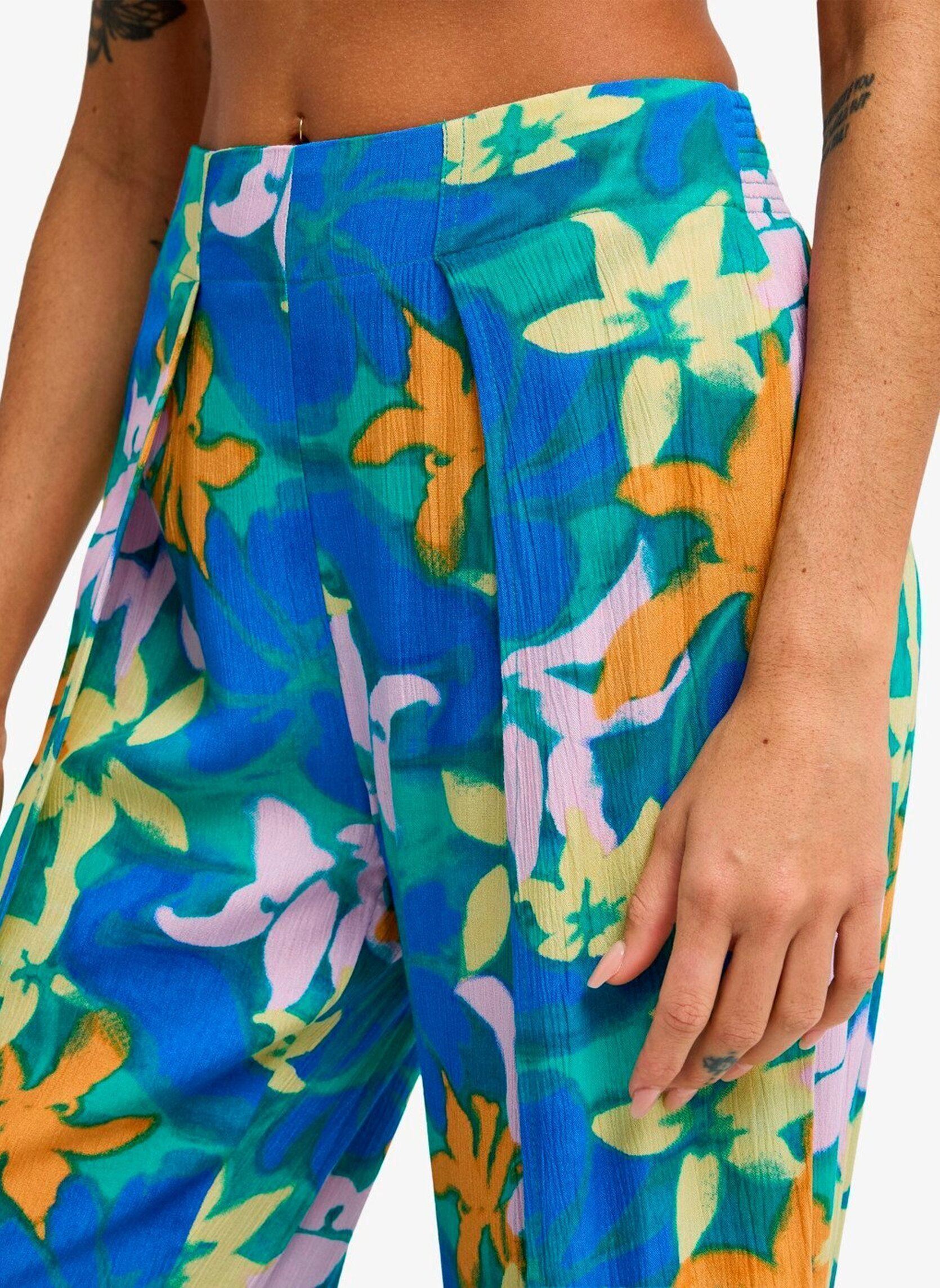Weite Hosen Split Spirit damen blau Billabong Weite Hosen Split Spirit damen blau AGUA FLORES