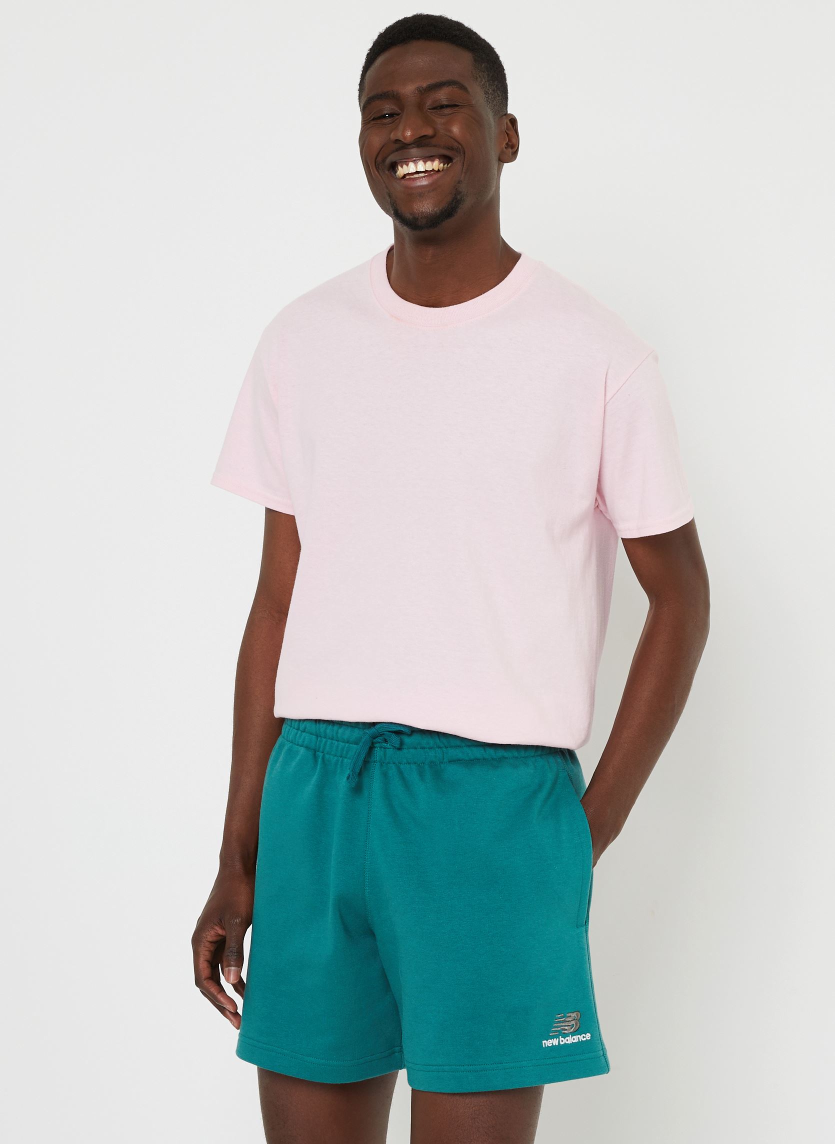 Pantalon New Balance Pantalon de survêtement Uni ssentials French Ter EU - vue 2