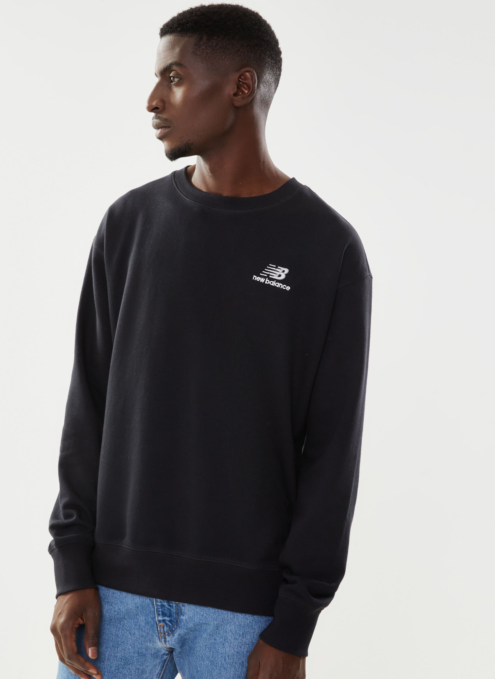 Vêtements New Balance UT21501 NB Unissentials Embroidered Crew pour Accessoires