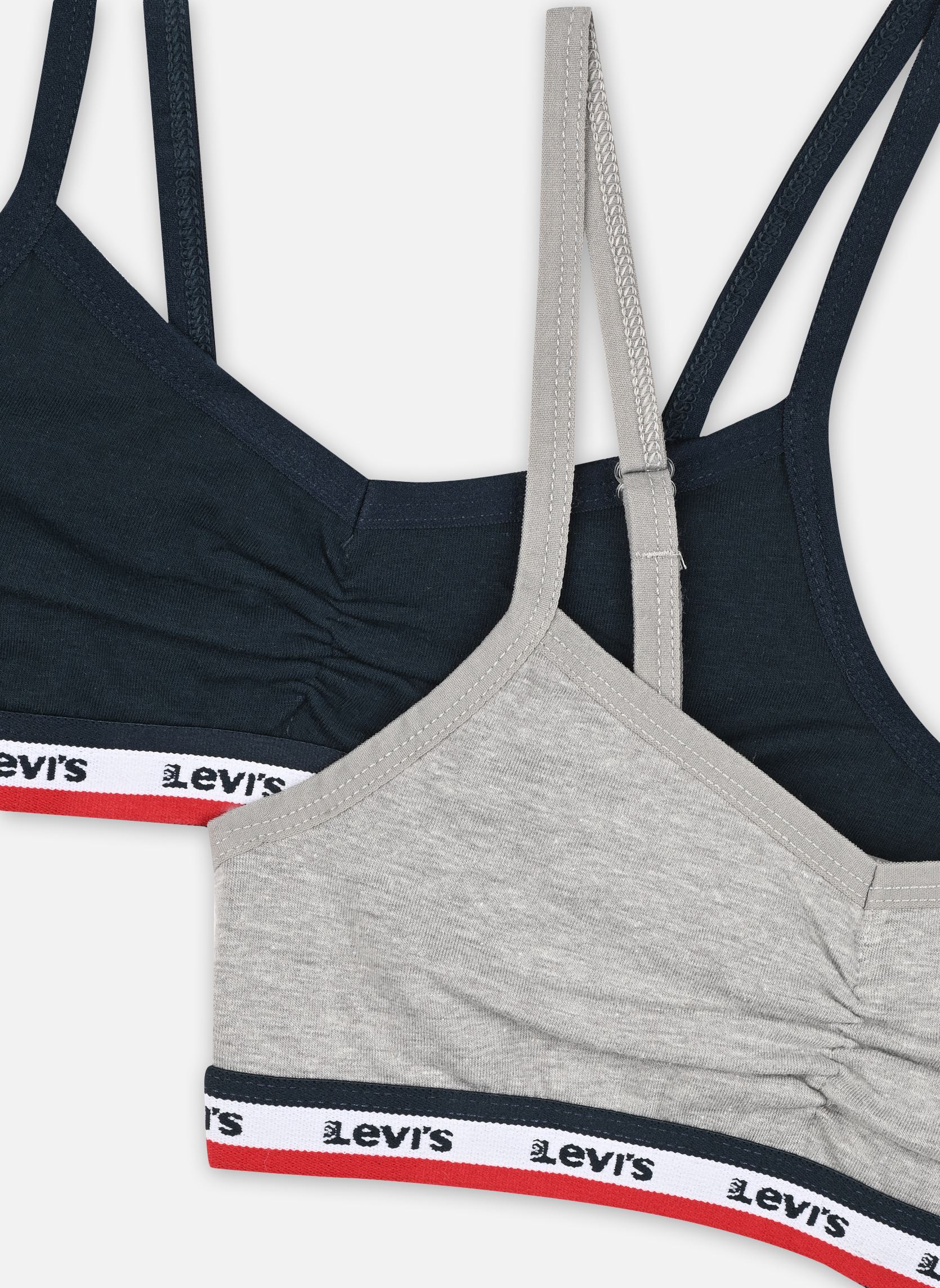 Sujetador 0181 - Sportwear Surplice Bra niña azul Levi's Sujetador 0181 - Sportwear Surplice Bra niña azul C8D - Dress Blues