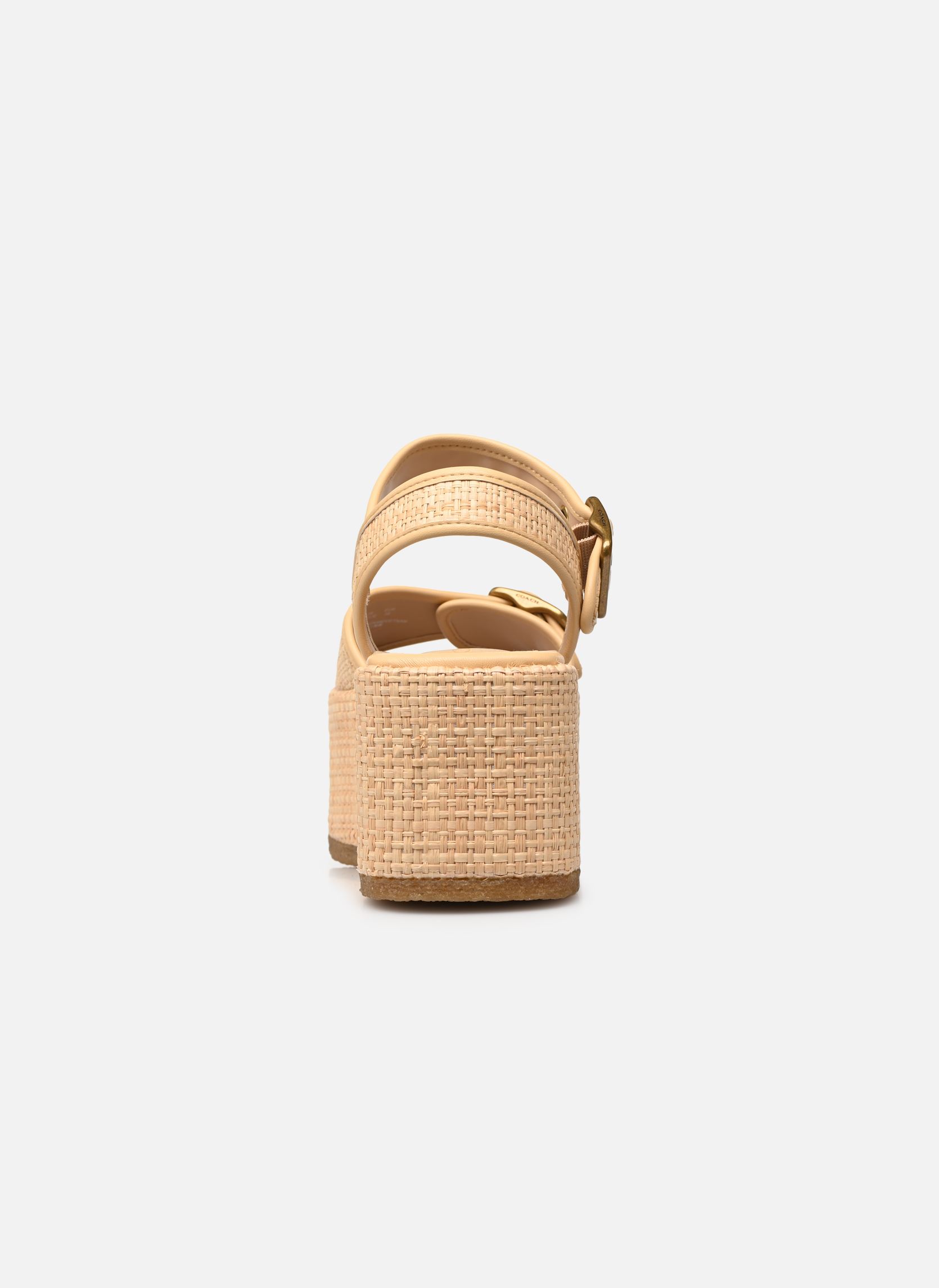 Keil- und Plateau-Espadrilles Naomi Raffia Flatfor damen beige Coach Keil- und Plateau-Espadrilles Naomi Raffia Flatfor damen beige NATURAL