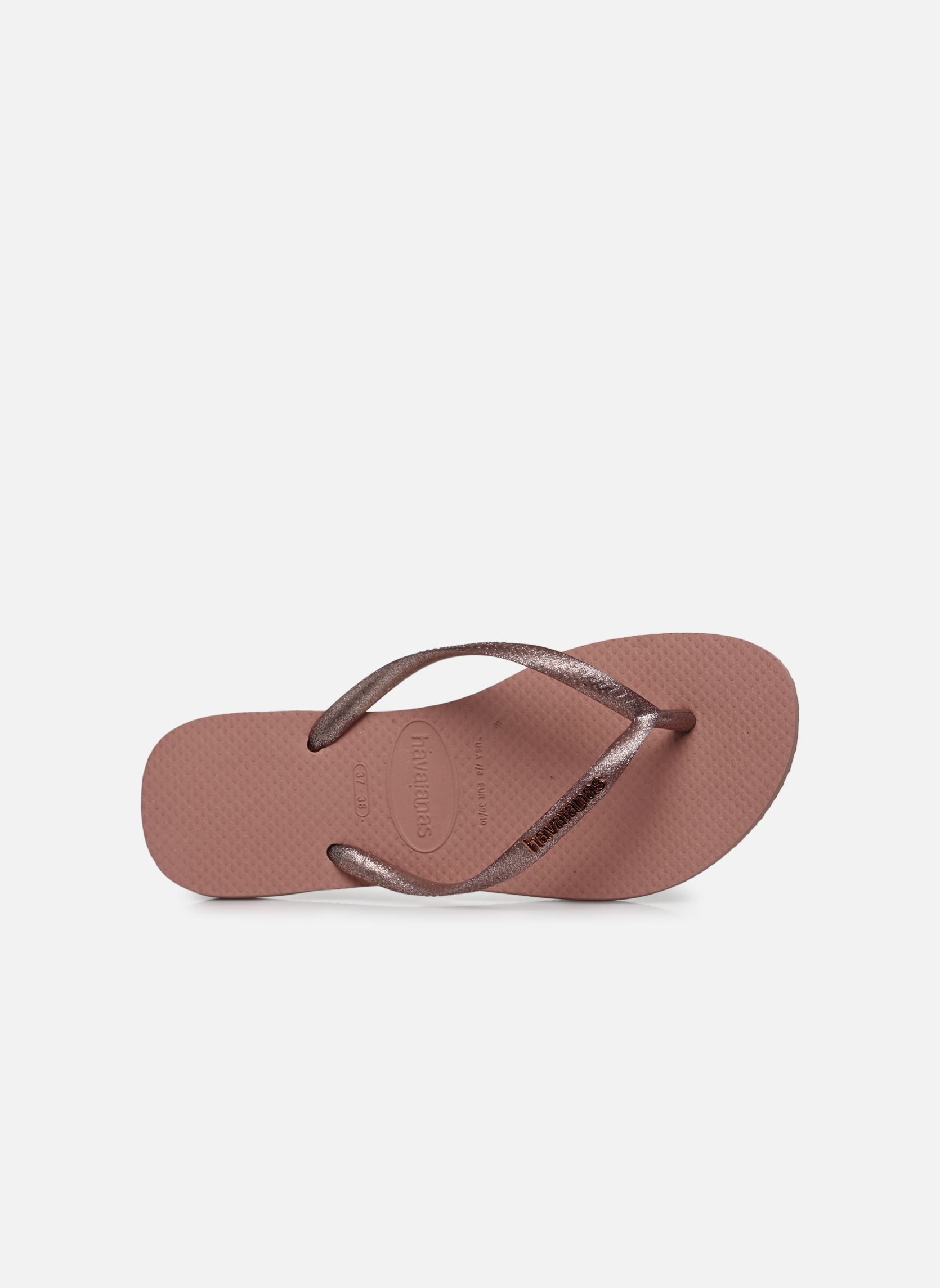 Infradito Hav. Slim Logo Metallic W donna rosa Havaianas Infradito Hav. Slim Logo Metallic W donna rosa CROCUS ROSE/APRICOT RED