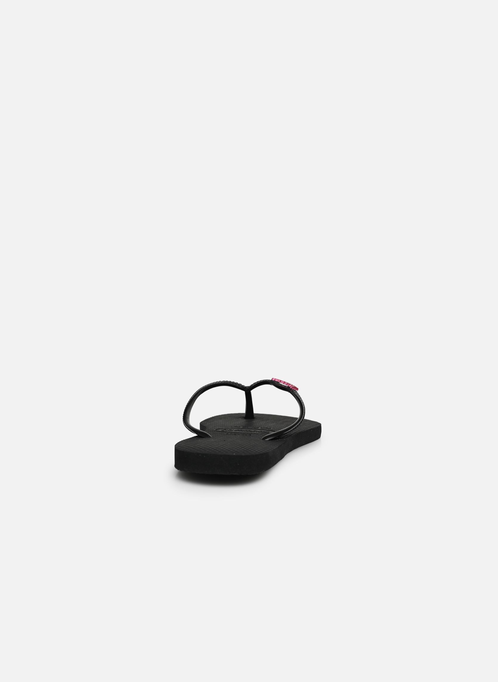 Flip-Flops Hav. Slim Logo Metallic W damen schwarz Havaianas Flip-Flops Hav. Slim Logo Metallic W damen schwarz BLACK/PINK