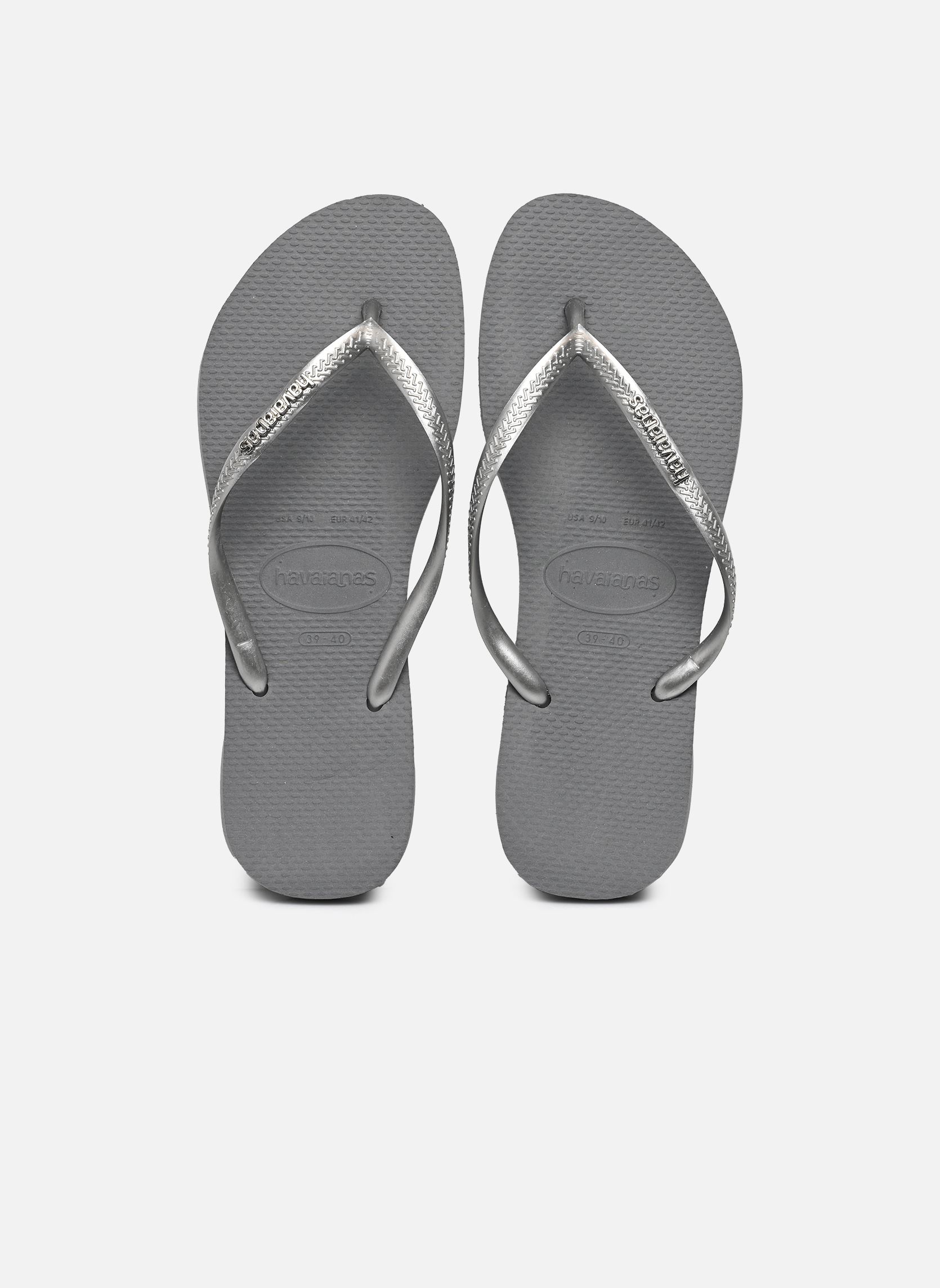 Tongs Havaianas SLIM LOGO METALLIC 35 / - vue 6