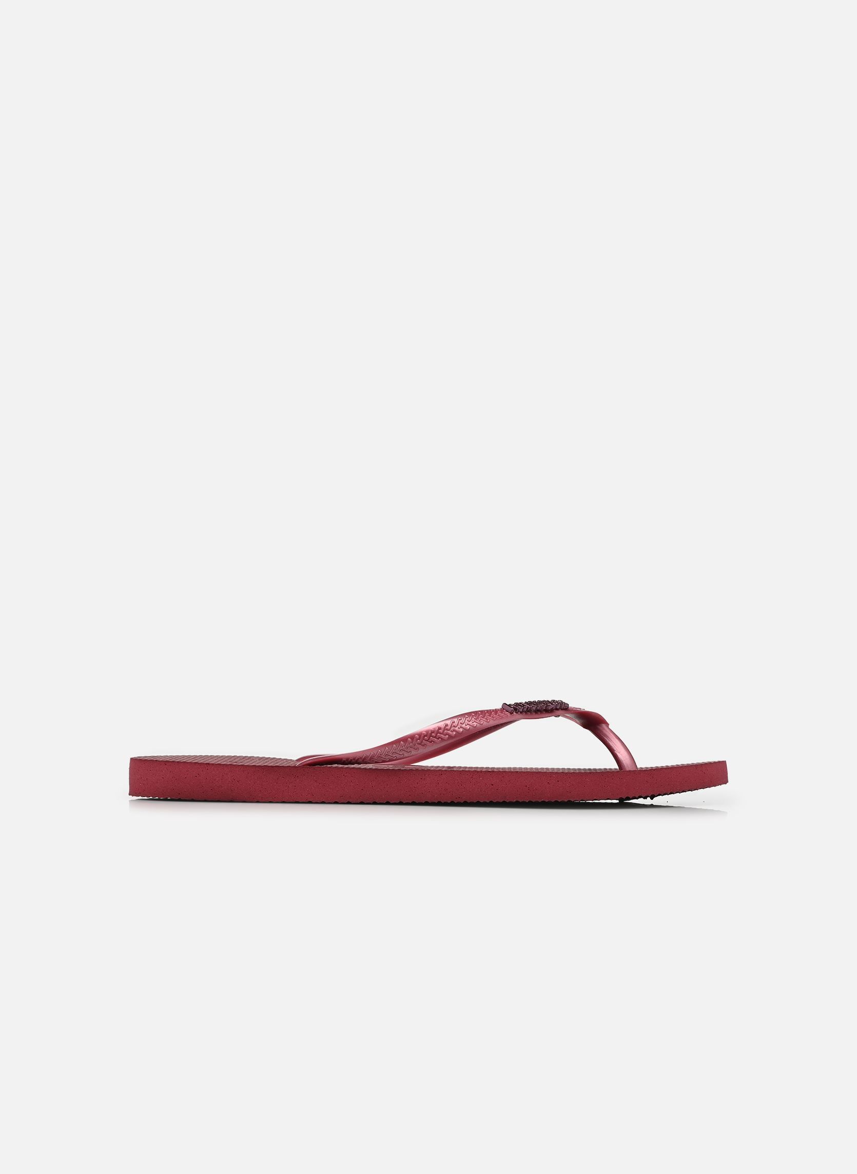 Tongs Hav. Slim Logo Metallic W femme bordeaux Havaianas Tongs Hav. Slim Logo Metallic W femme bordeaux AMARANTH