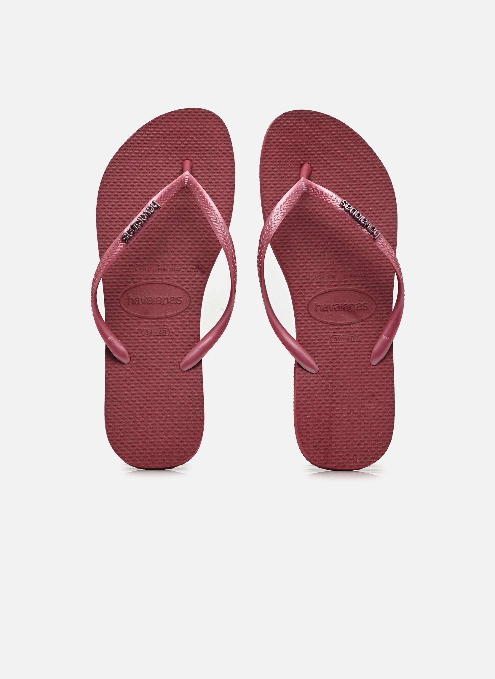 Tongs Havaianas SLIM LOGO METALLIC 35 / - vue 2