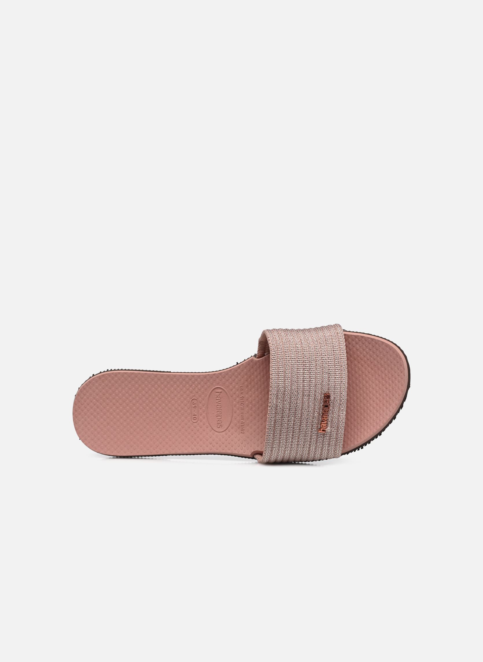 Mules Hav. You Malta Metallic W femme rose Havaianas Mules Hav. You Malta Metallic W femme rose CROCUS ROSE