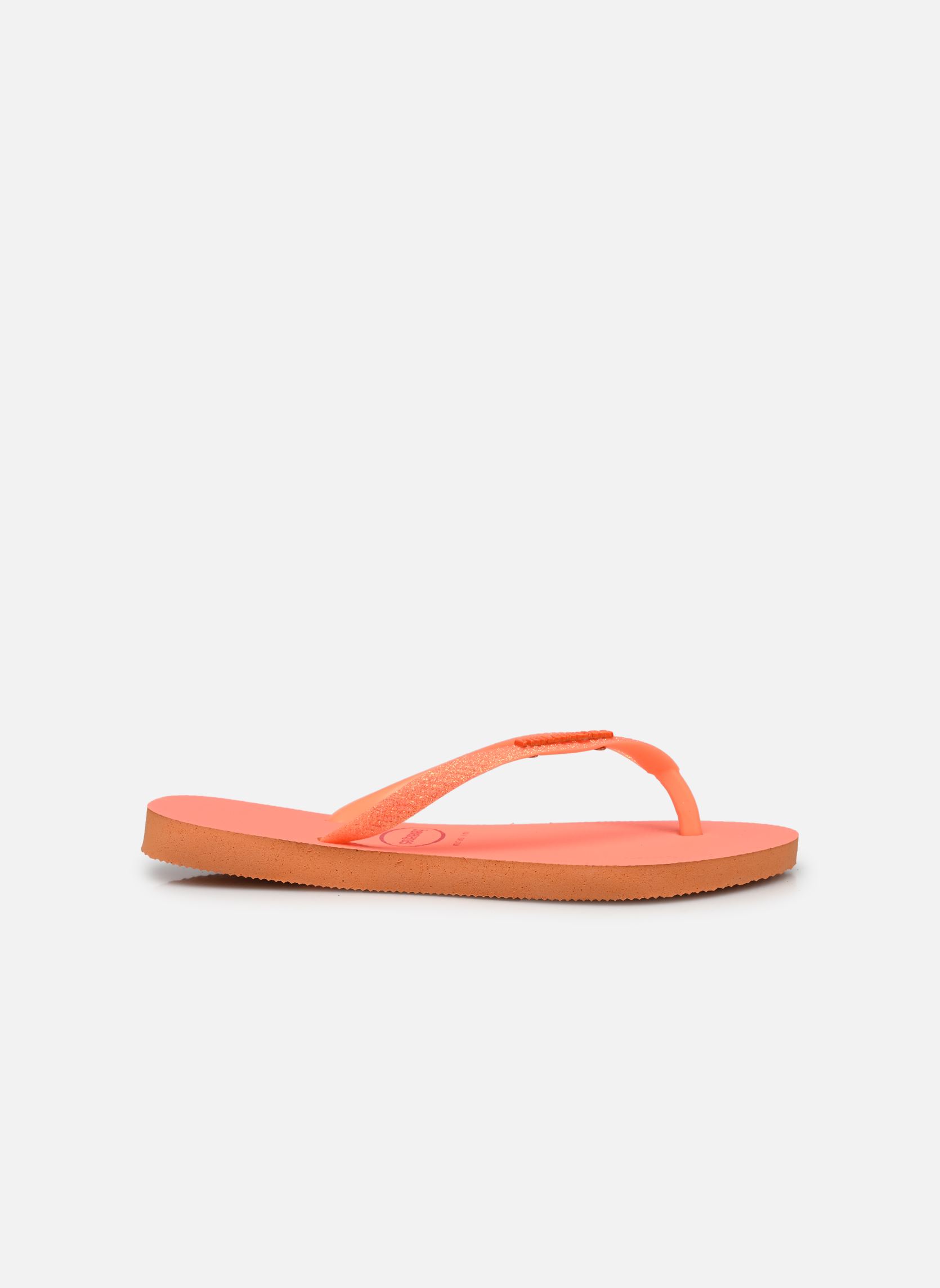Flip-Flops Hav. Slim Glitter Neon W damen rosa Havaianas Flip-Flops Hav. Slim Glitter Neon W damen rosa CORAL SPARK