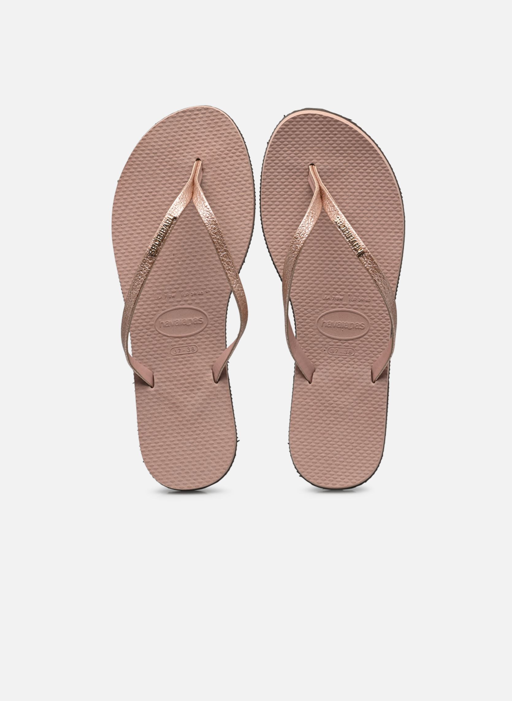 Slippers Hav. You Shine W dames roze Havaianas Slippers Hav. You Shine W dames roze CROCUS ROSE