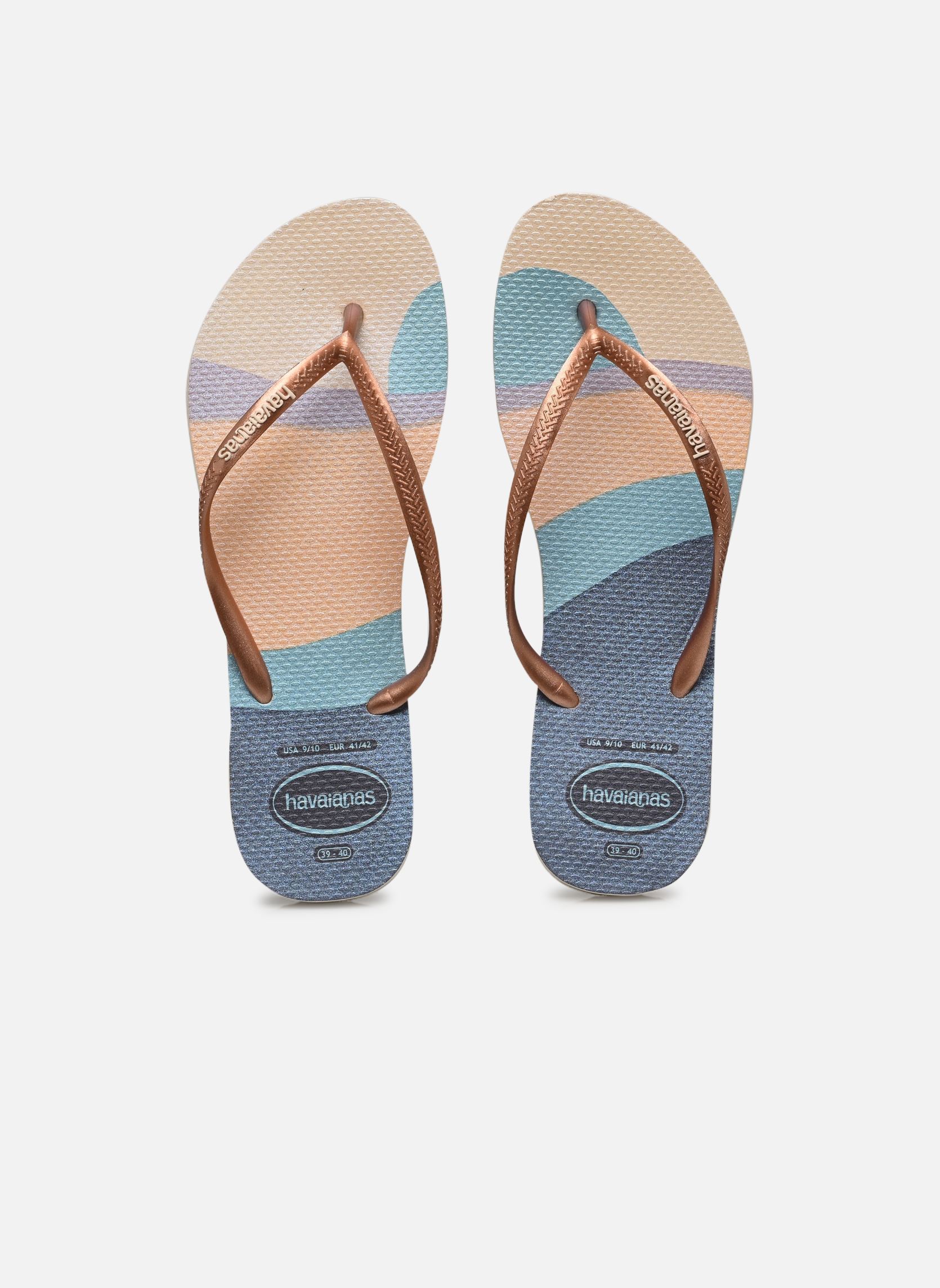 Tongs Havaianas SLIM PALETTE GLOW 35 / - vue 4