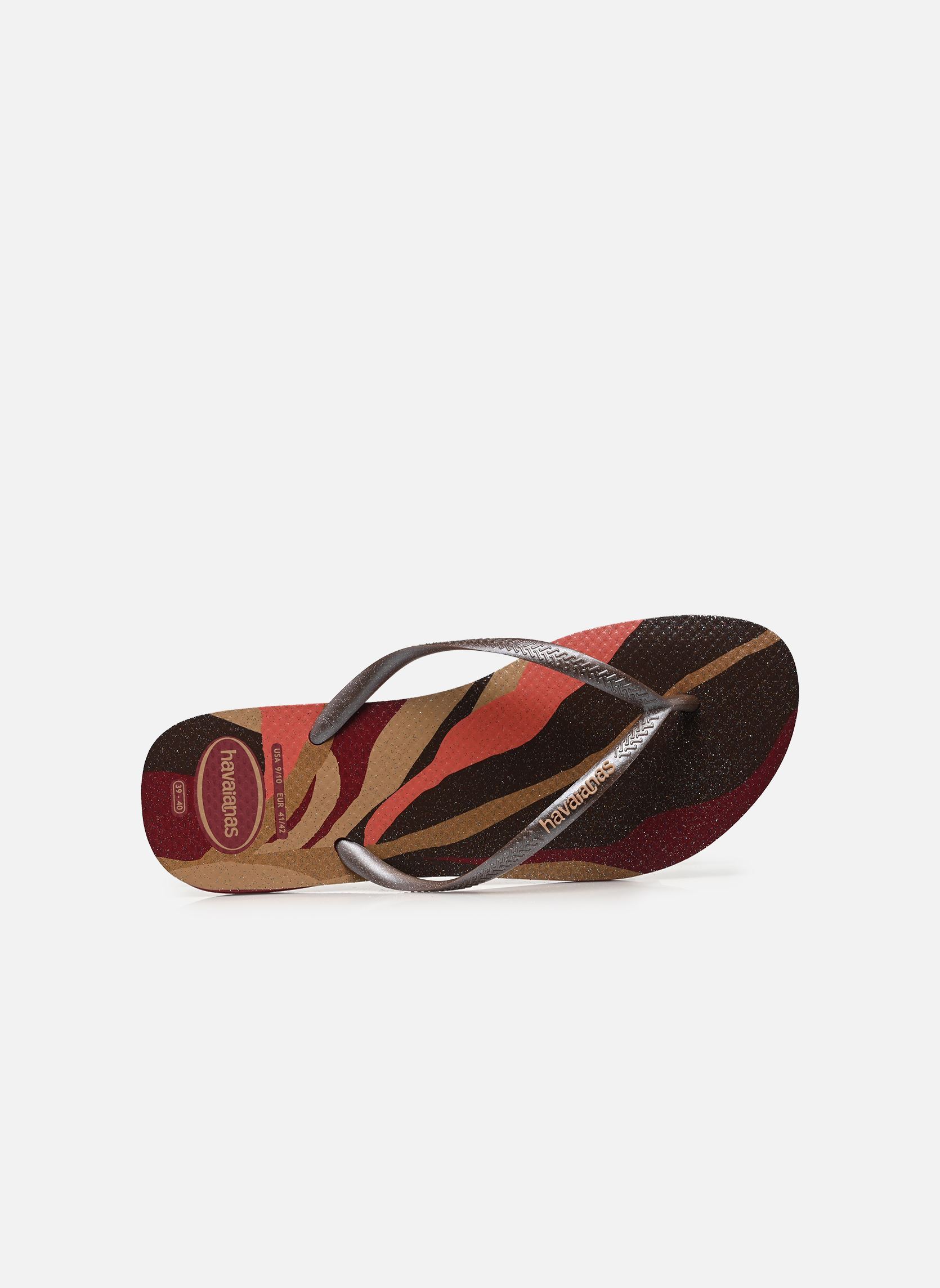 Flip-Flops Slim Palette Glow W damen grün Havaianas Flip-Flops Slim Palette Glow W damen grün AMARANTH